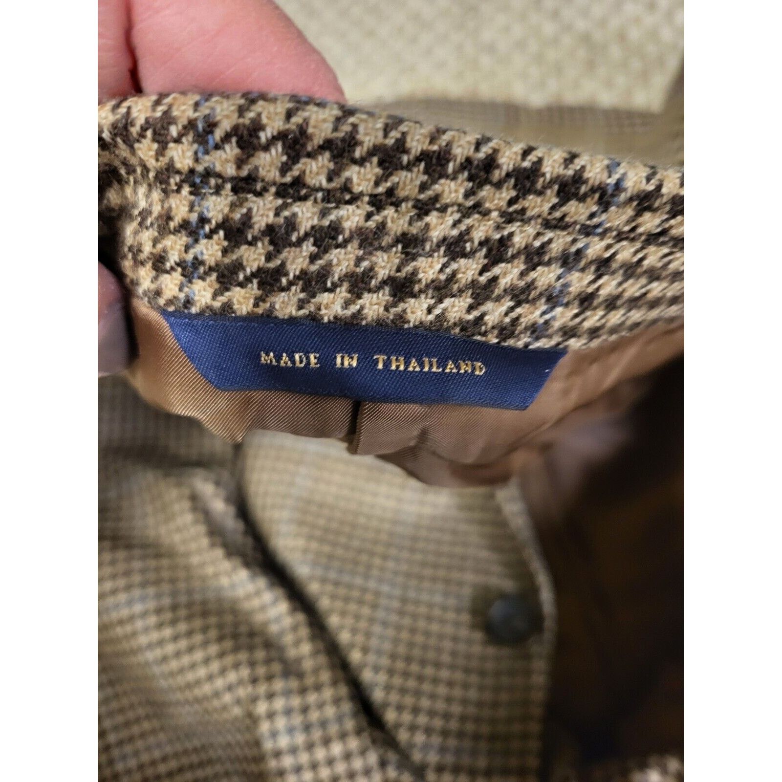 Brooks Brothers Brooks Brothers 1818 Madison Reda Wool Sport Coat Blazer Size 46R - 5 Thumbnail