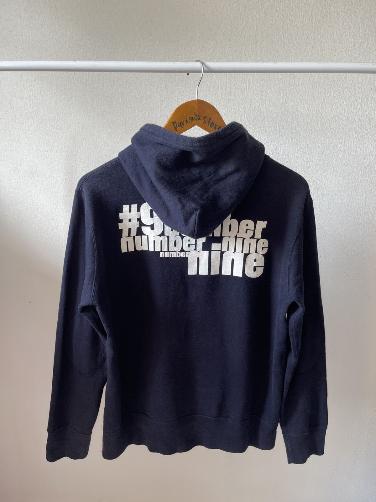 Number (N)ine Number Nine Spell Out Hoodie Size US M / EU 48-50 / 2 - 5 Thumbnail