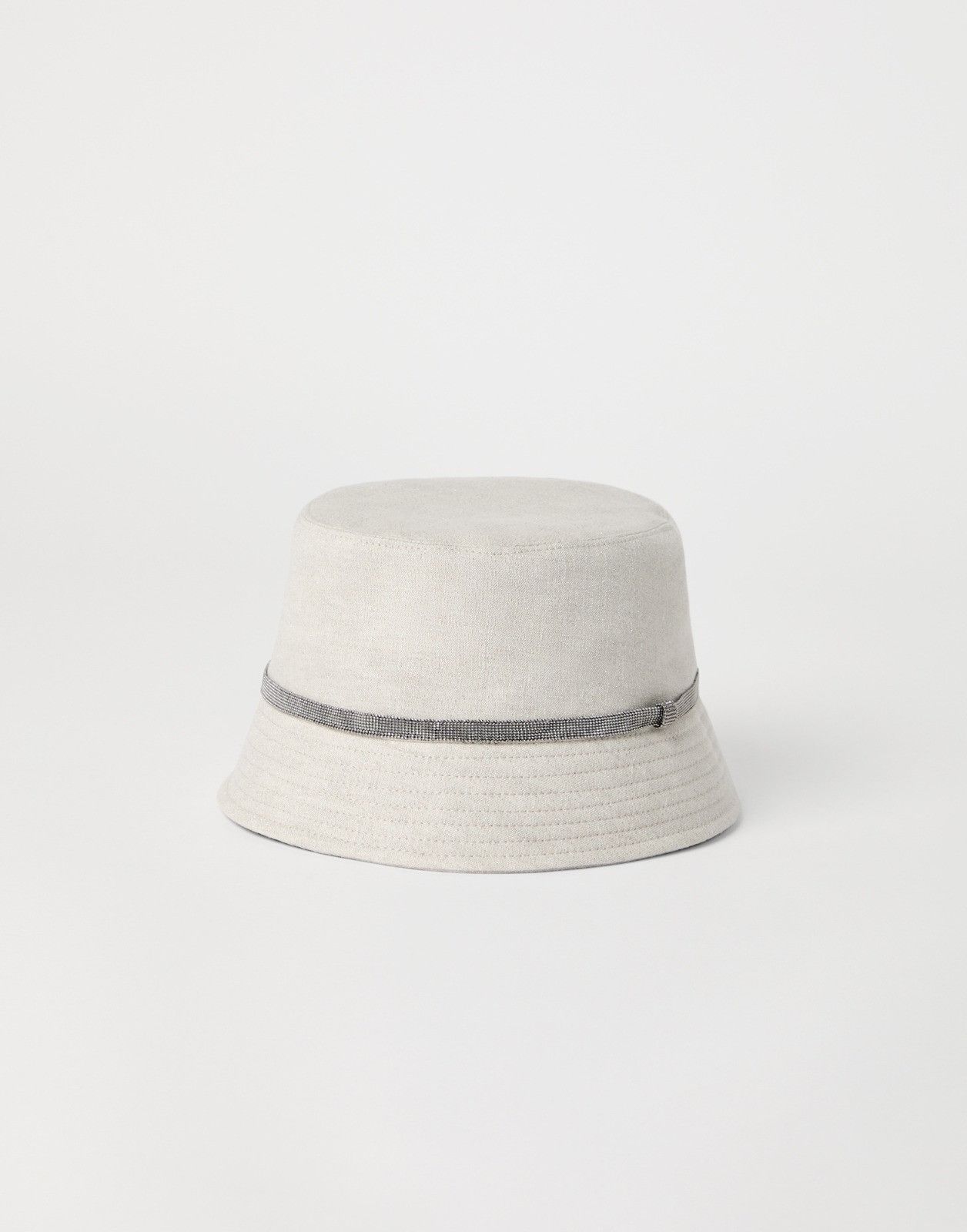 Brunello Cucinelli o1la1rc1a0326 Size: OS / Hat / Cap in White Size ONE SIZE - 1 Thumbnail