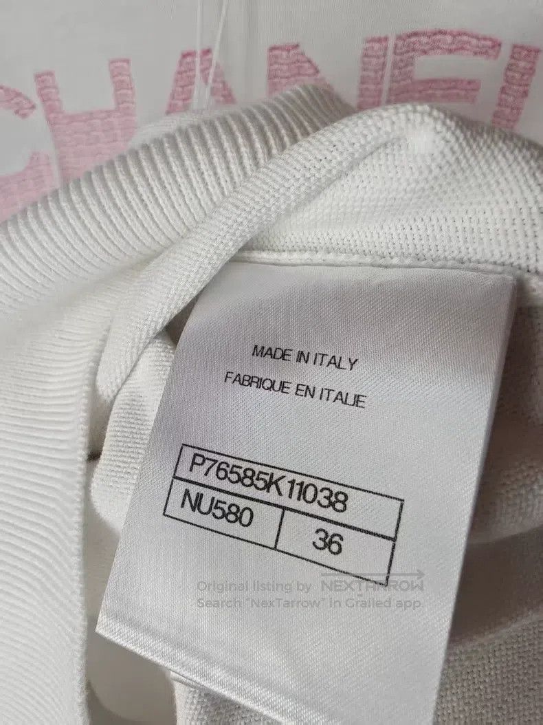 Chanel Chanel White sweatshirt Size XS / US 0-2 / IT 36-38 - 2 Thumbnail