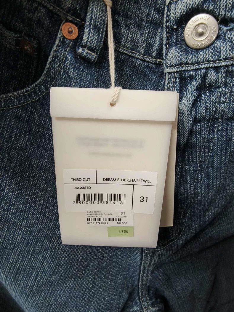 Our Legacy Our Legacy size31 Wide leg jeans Size US 31 - 8 Thumbnail