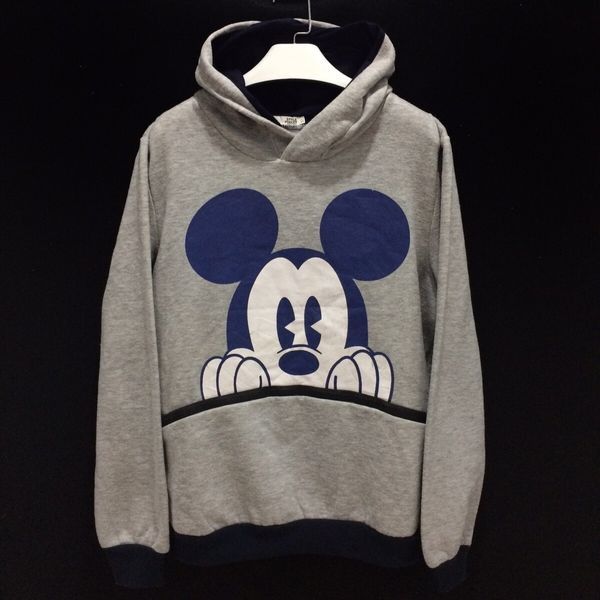 image of Mickey Mouse Cartoon Hoodies, Men's (Size Medium)