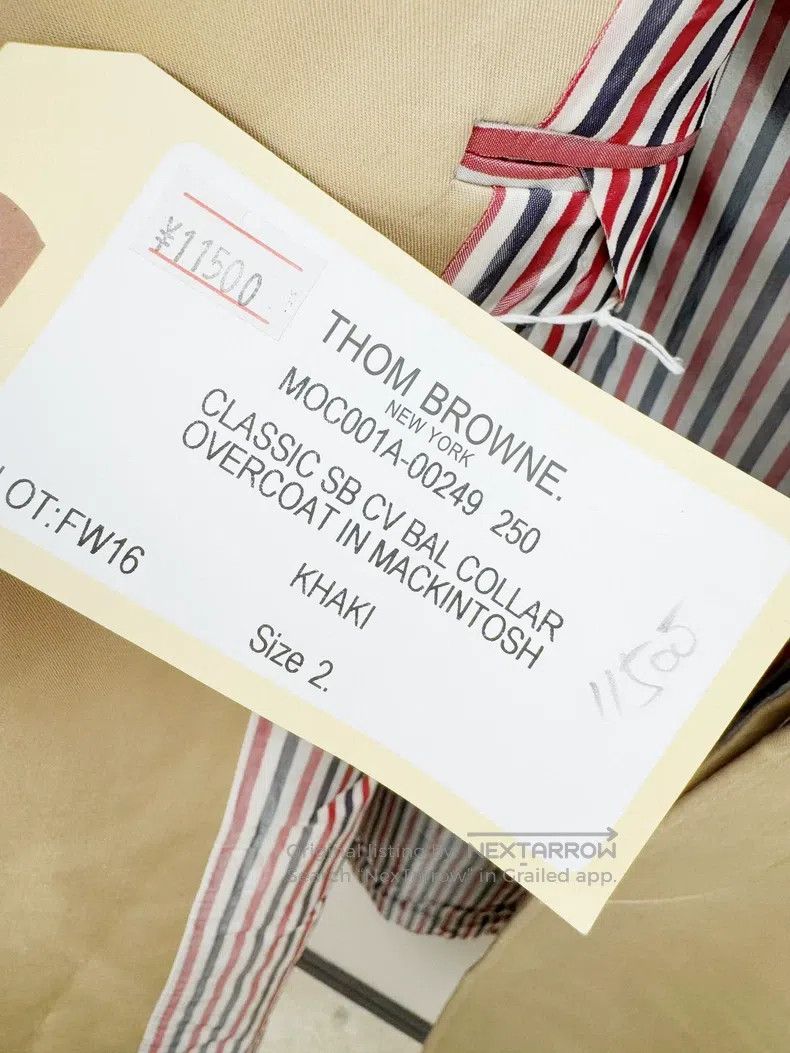 Thom Browne Thom Browne Trench Coat Size US M / EU 48-50 / 2 - 6 Thumbnail