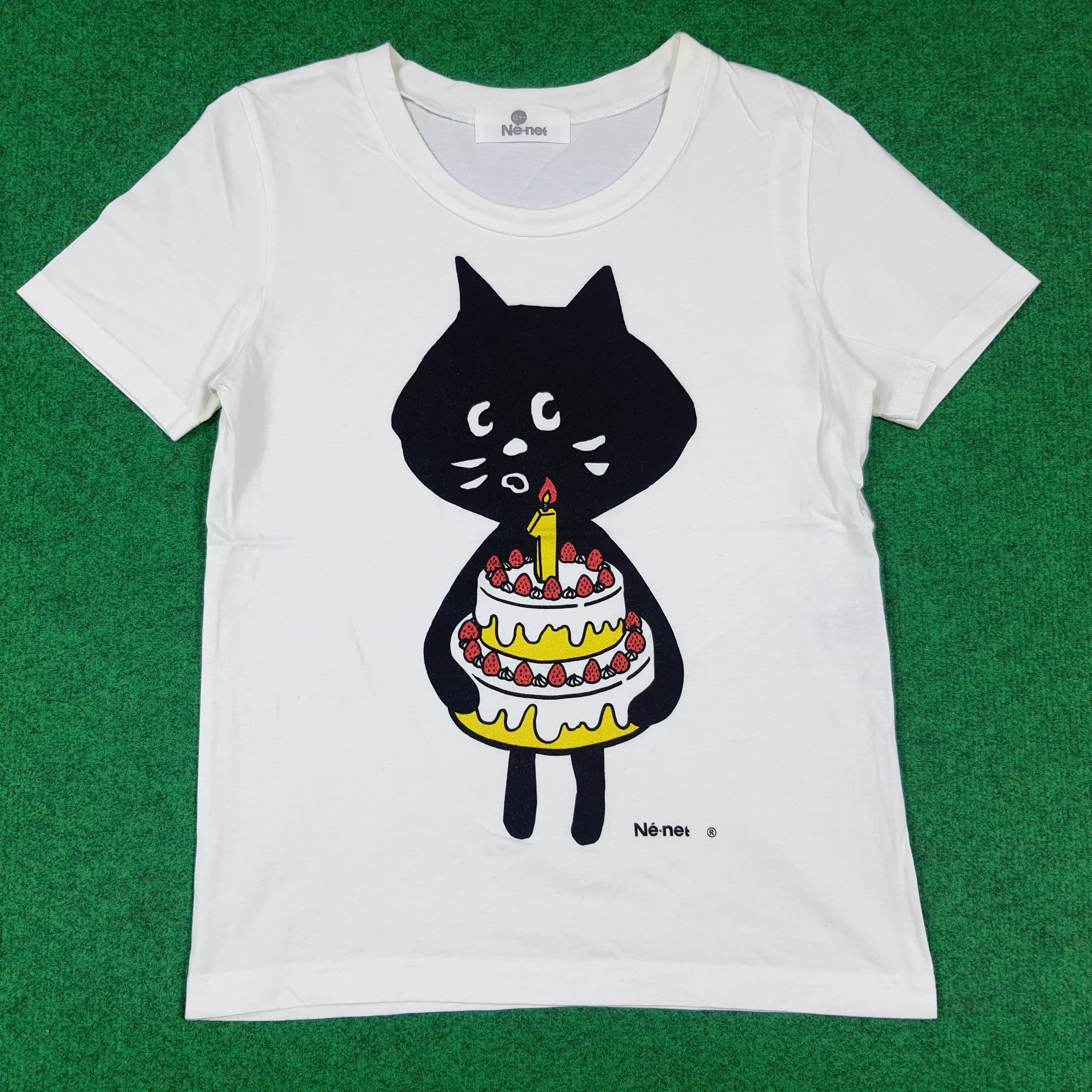 Ne-Net Vintage Ne-Net Cake by Issey Miyake Japan Tshirt C294N3 Size XS / US 0-2 / IT 36-38 - 1 Thumbnail
