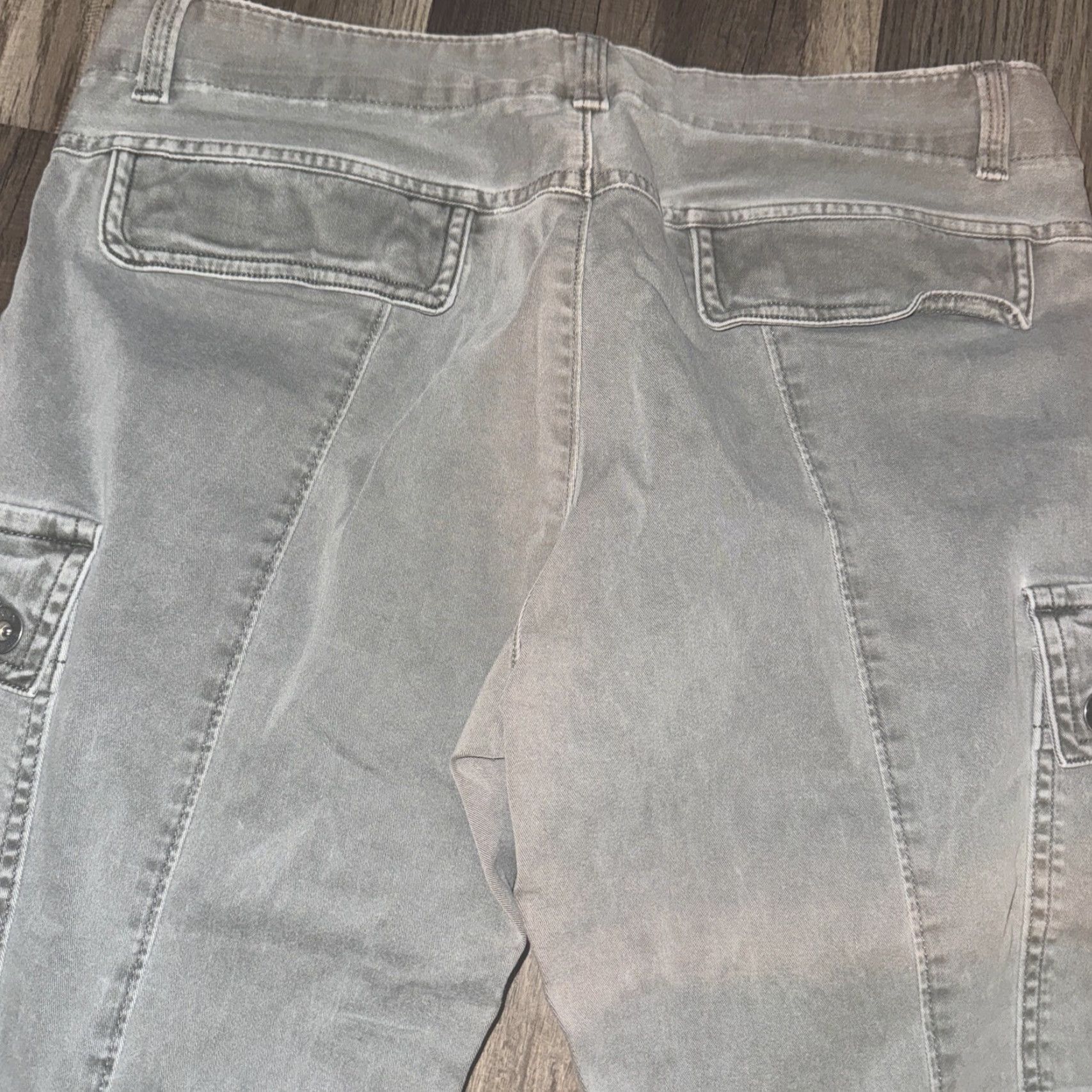 Banana Republic Banana Republic Women’s Pants Chino Olive Green 12 32x29 Double Knee Size 34" / US 12 / IT 48 - 5 Thumbnail