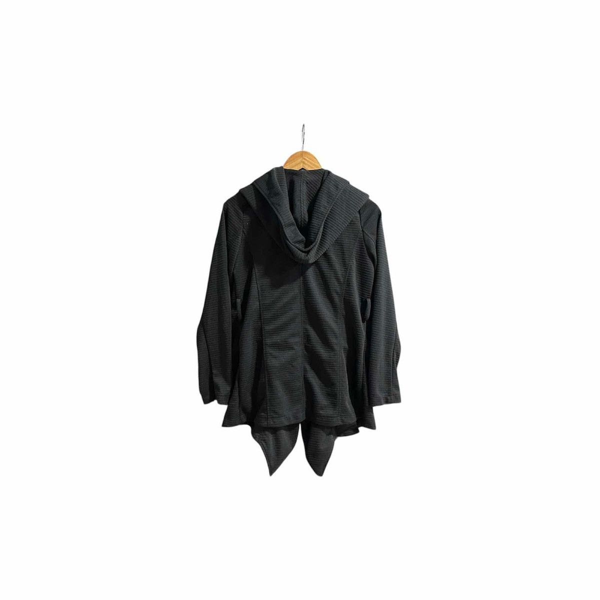 Japanese Brand × KMRii × Yasuyuki Ishii 🔥Rare Cecil Mcbee Drape Cardigan Jacket Hooded Asymmetric Size US M / EU 48-50 / 2 - 3 Thumbnail