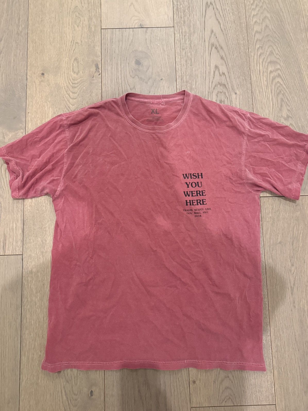 Travis Scott Astroworld Gov Ball T Shirt Men’s XL