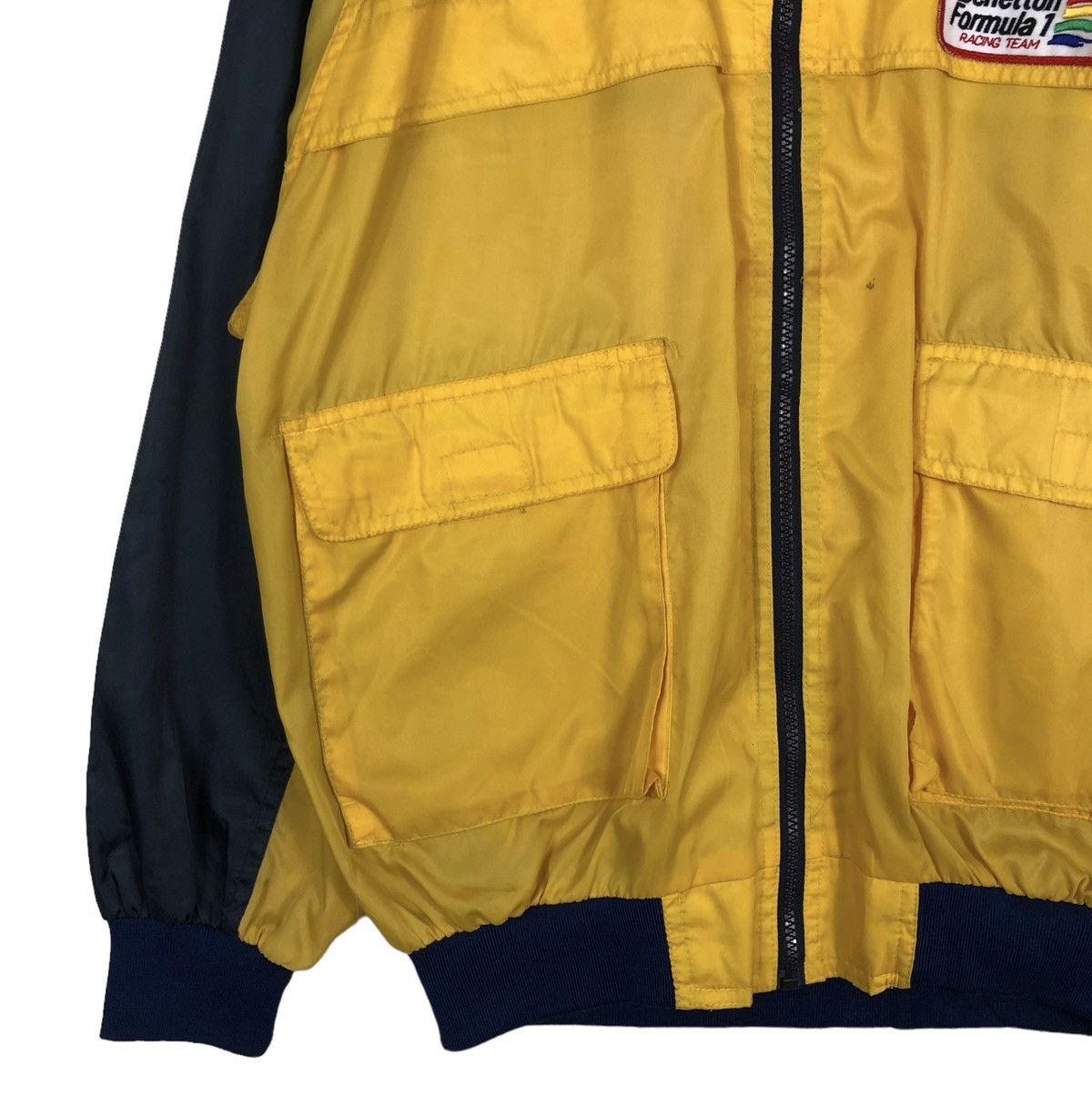 Vintage 🔥VINTAGE BOMBER JACKET BENETTON FORMULA 1 RACING TEAM Size US M / EU 48-50 / 2 - 8 Thumbnail