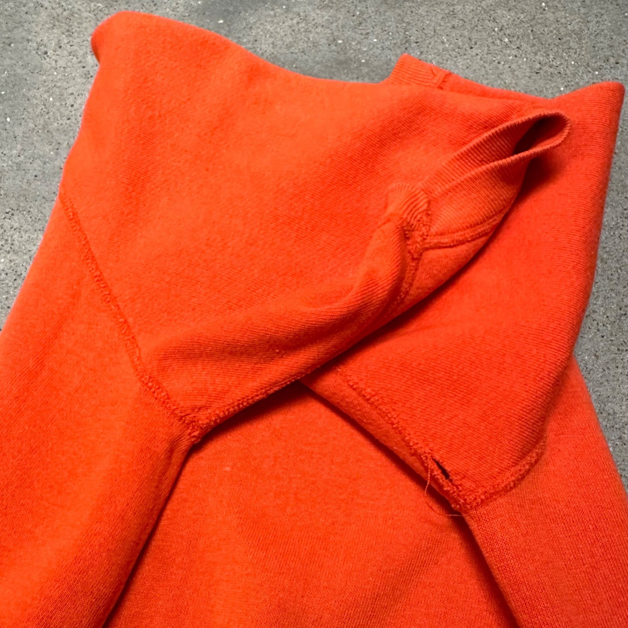 Vintage Vintage 1960s Orange Shortsleeve Sweatshirt Size US M / EU 48-50 / 2 - 4 Thumbnail