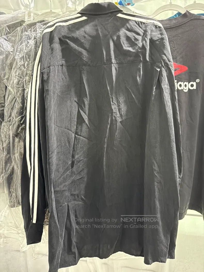 Balenciaga Balenciaga Adidas Co-Branded Long Sleeve Shirt Jacket Size US L / EU 52-54 / 3 - 2 Thumbnail