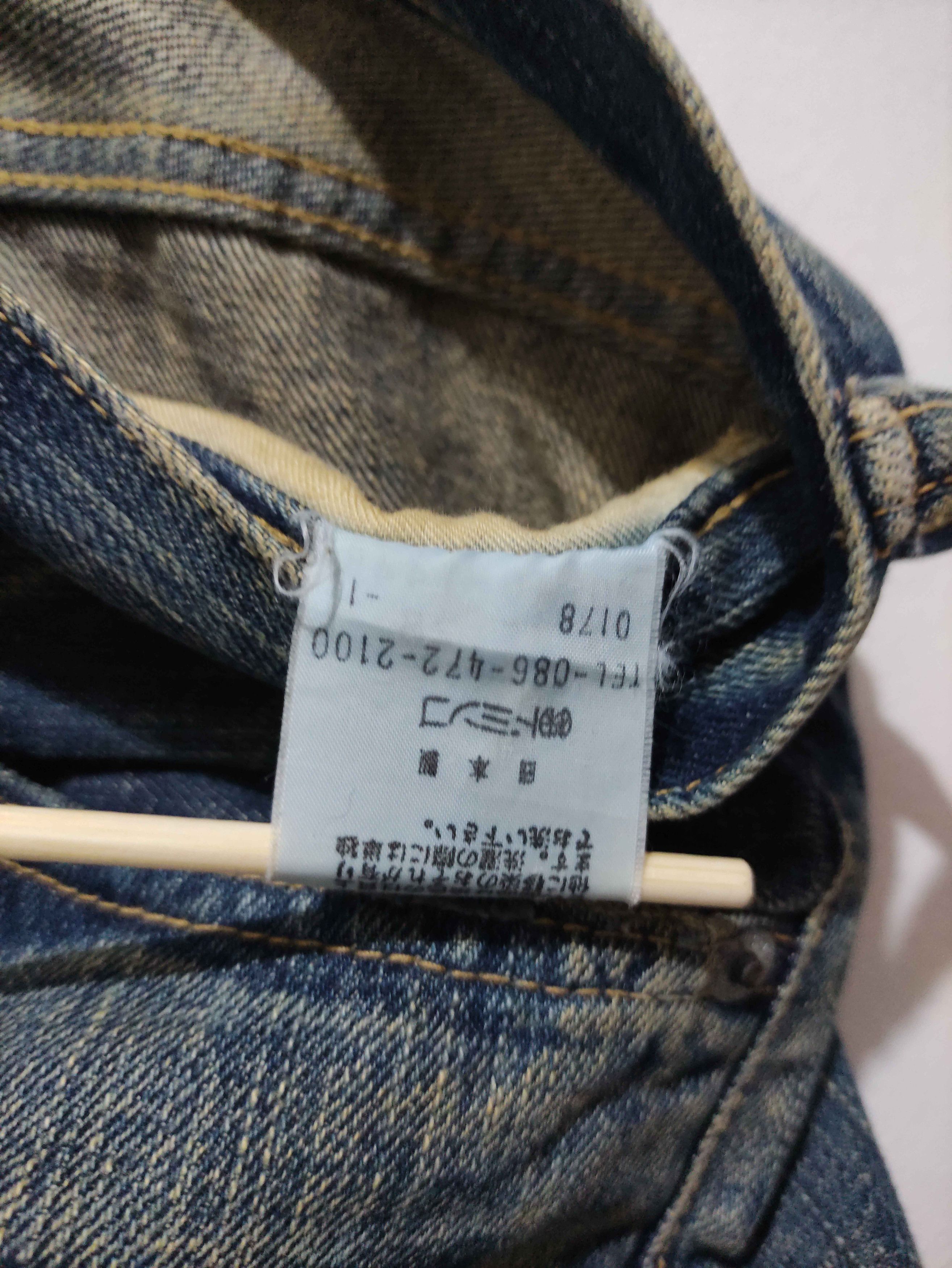 Spellbound Japanese Archive SPELLBOUND distressed grunge denim Size US 29 - 12 Thumbnail