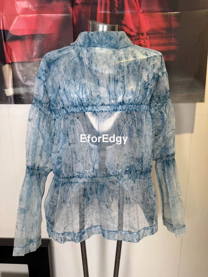 Issey Miyake issey miyake The glacier blue burned the shirt Size M / US 6-8 / IT 42-44 - 6 Thumbnail
