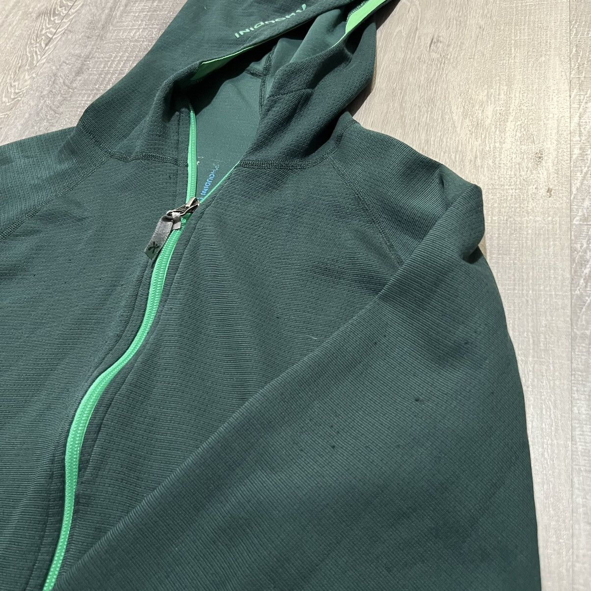 Houdini Houdini Mid Base Power Houdi Green Stretch Sweden Jacket Size M / US 6-8 / IT 42-44 - 4 Thumbnail