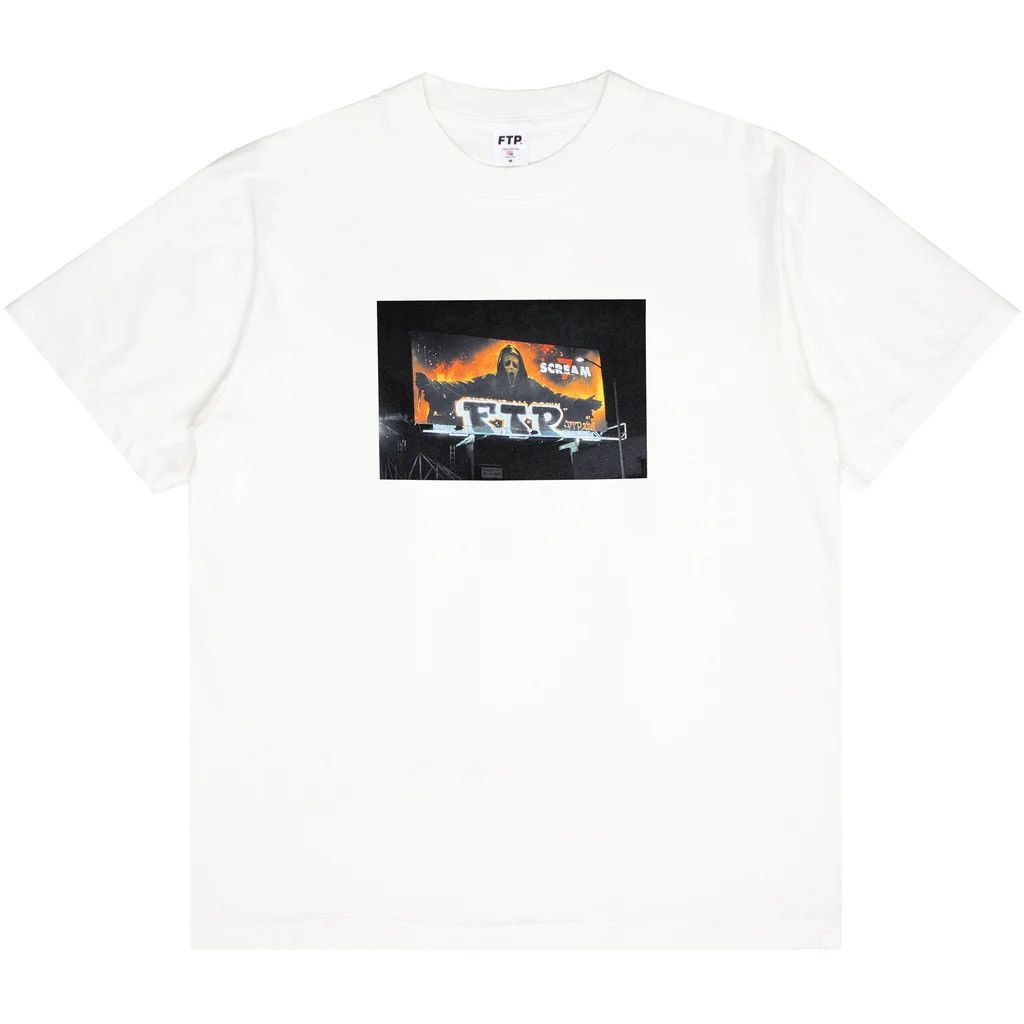 Fuck The Population FTP GHOST FACE LOGO TEE (WHITE) Size US L / EU 52-54 / 3 - 1 Thumbnail
