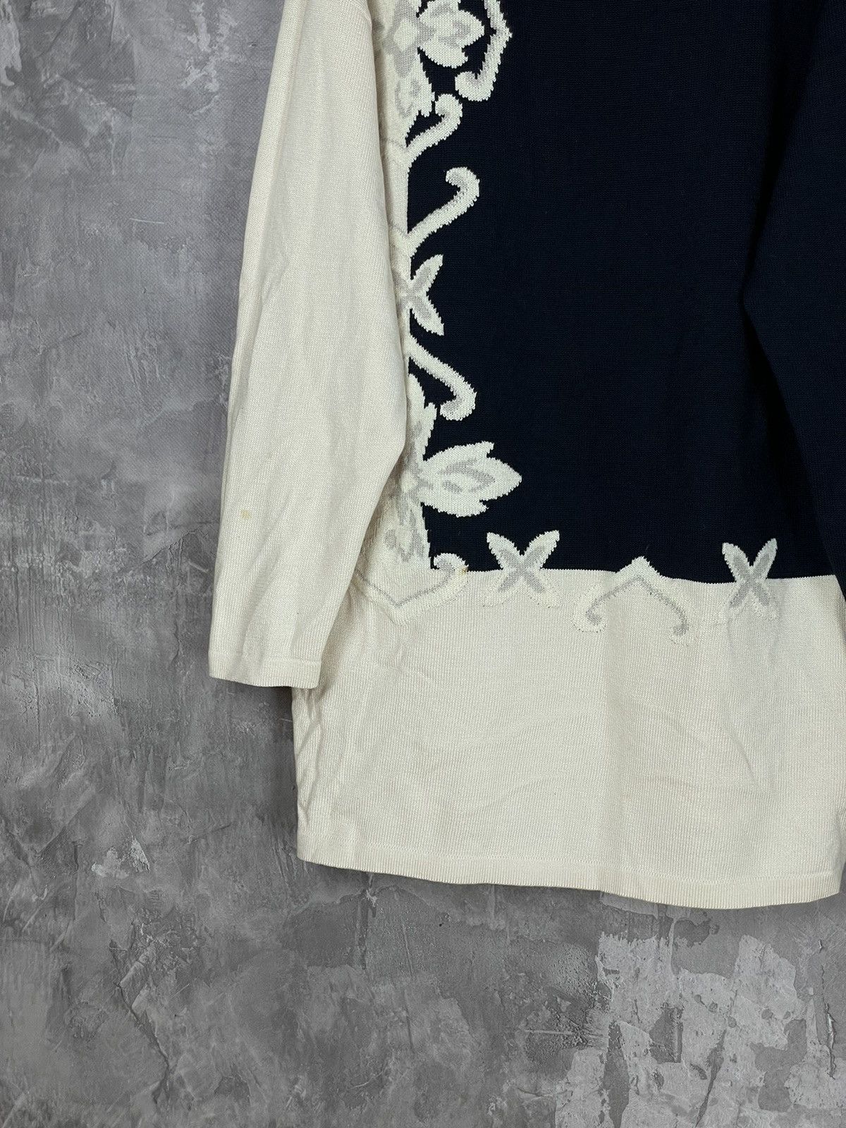 Designer × Escada Escada Wool Luxury Long Sweater Knitwear Rare Design Y2K Size M / US 6-8 / IT 42-44 - 5 Thumbnail