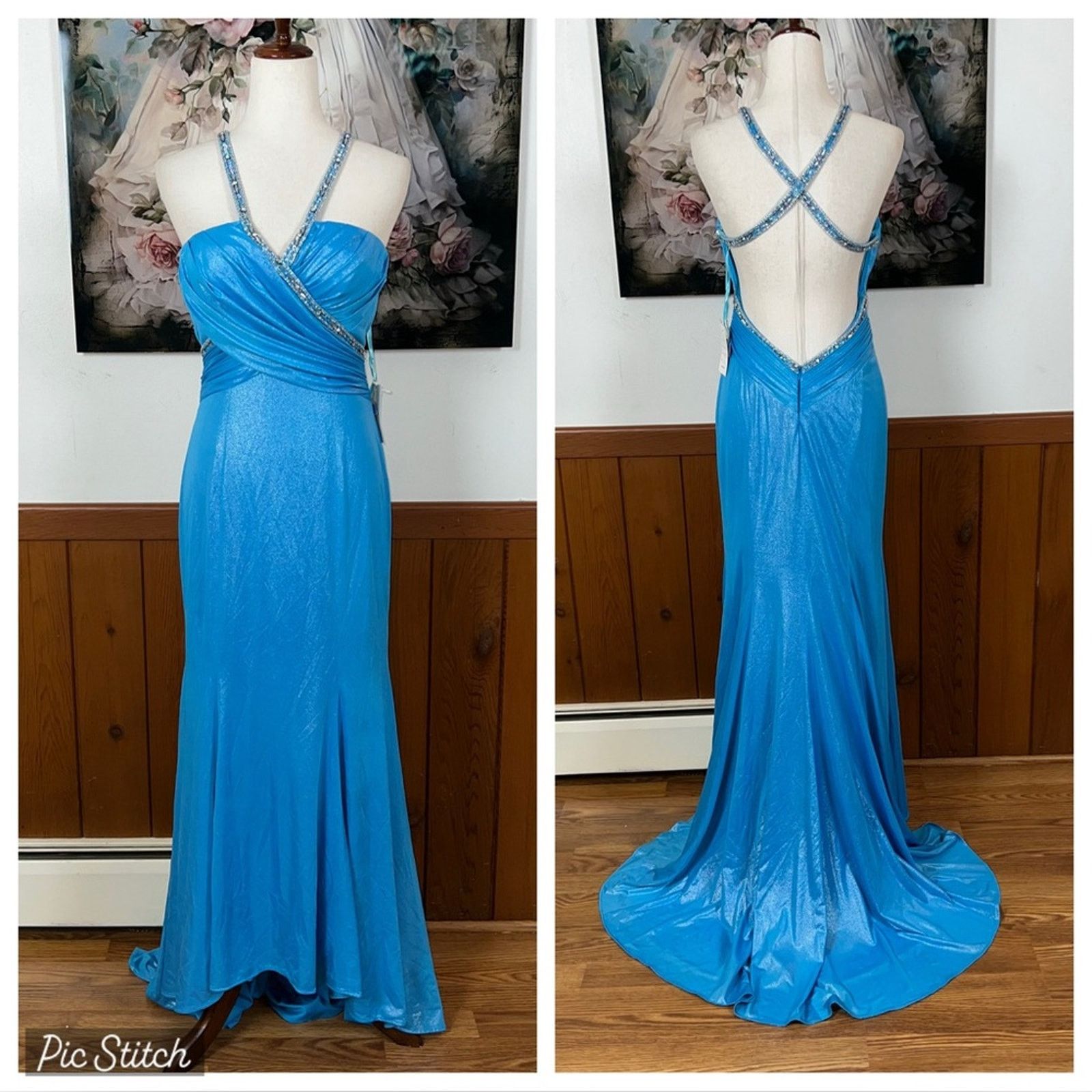 Other Stunning New Boutique Sample Pageant/Prom Gown! Size M / US 6-8 / IT 42-44 - 1 Thumbnail