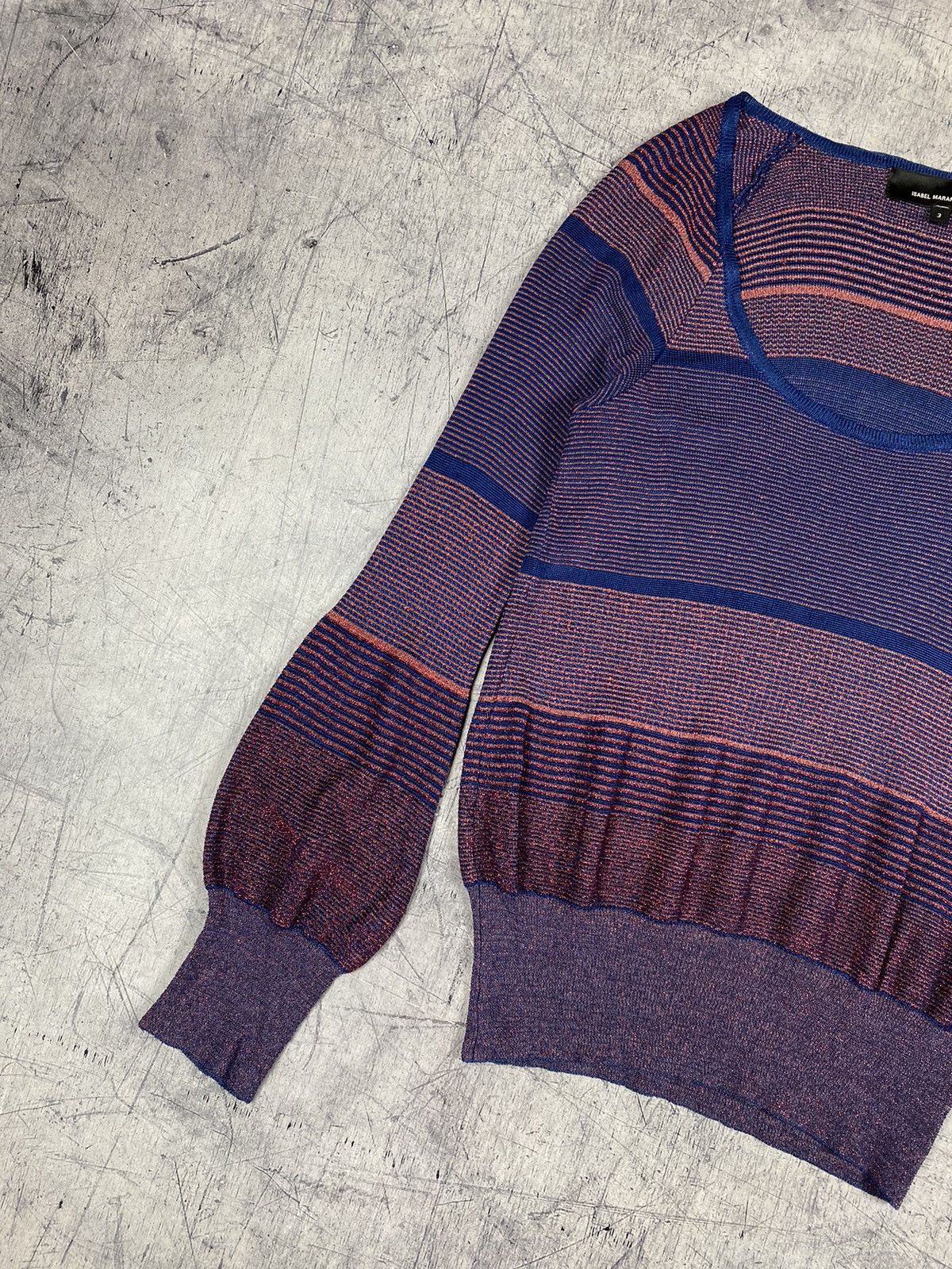 Isabel Marant Isabel Marant Designer Striped Sweater Size S / US 4 / IT 40 - 5 Thumbnail