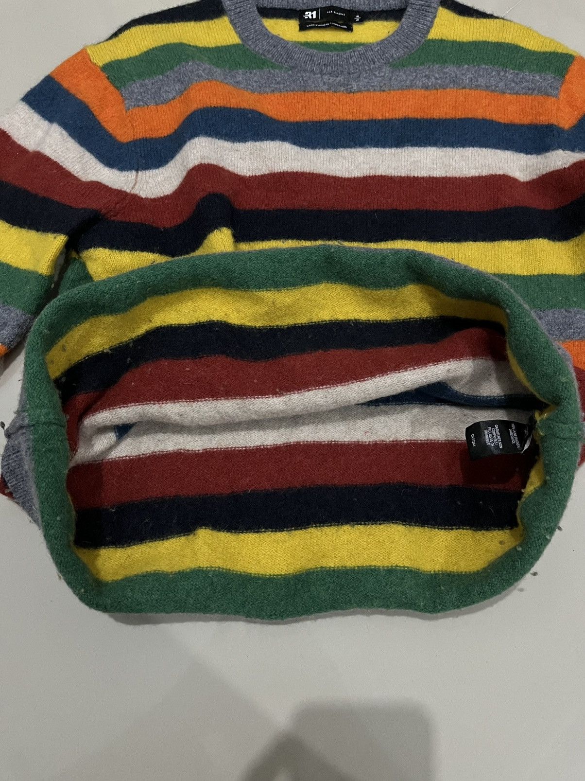 Le 31 LE 31 Par simons Striped wool knit sweater Size S / US 4 / IT 40 - 7 Thumbnail