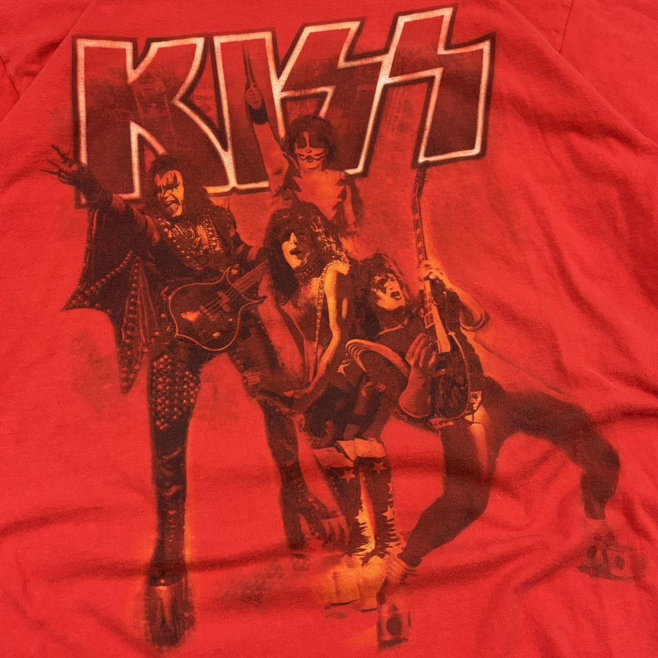 Fruit Of The Loom Vintage Kiss Rock The Nation Tour Shirt Size US XXL / EU 58 / 5 - 2 Thumbnail