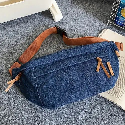 Other Unisex Denim Shoulder Bag Size ONE SIZE - 4 Thumbnail
