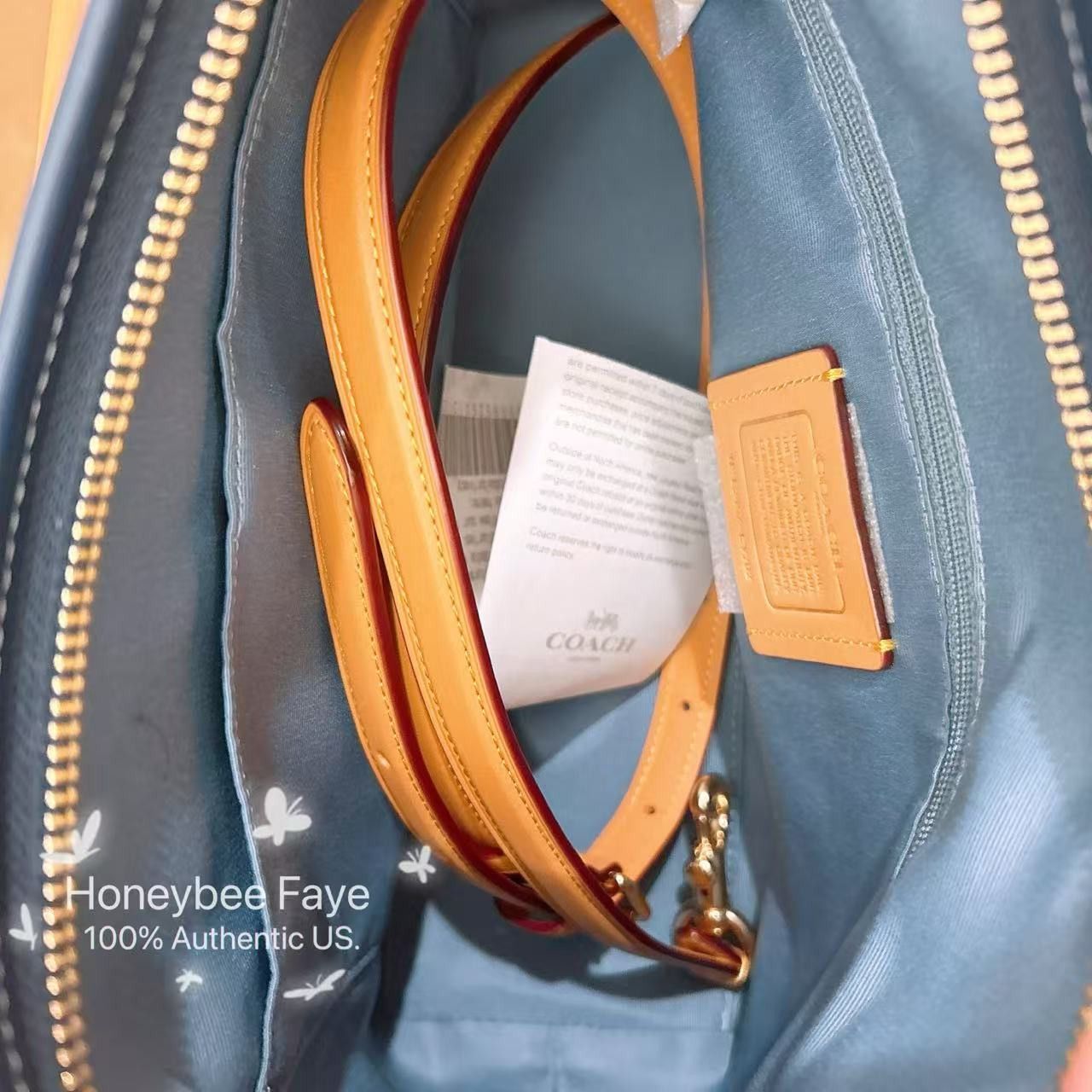 Coach Laurel Shoulder Bag In Signature Denim CY702 Size ONE SIZE - 5 Thumbnail