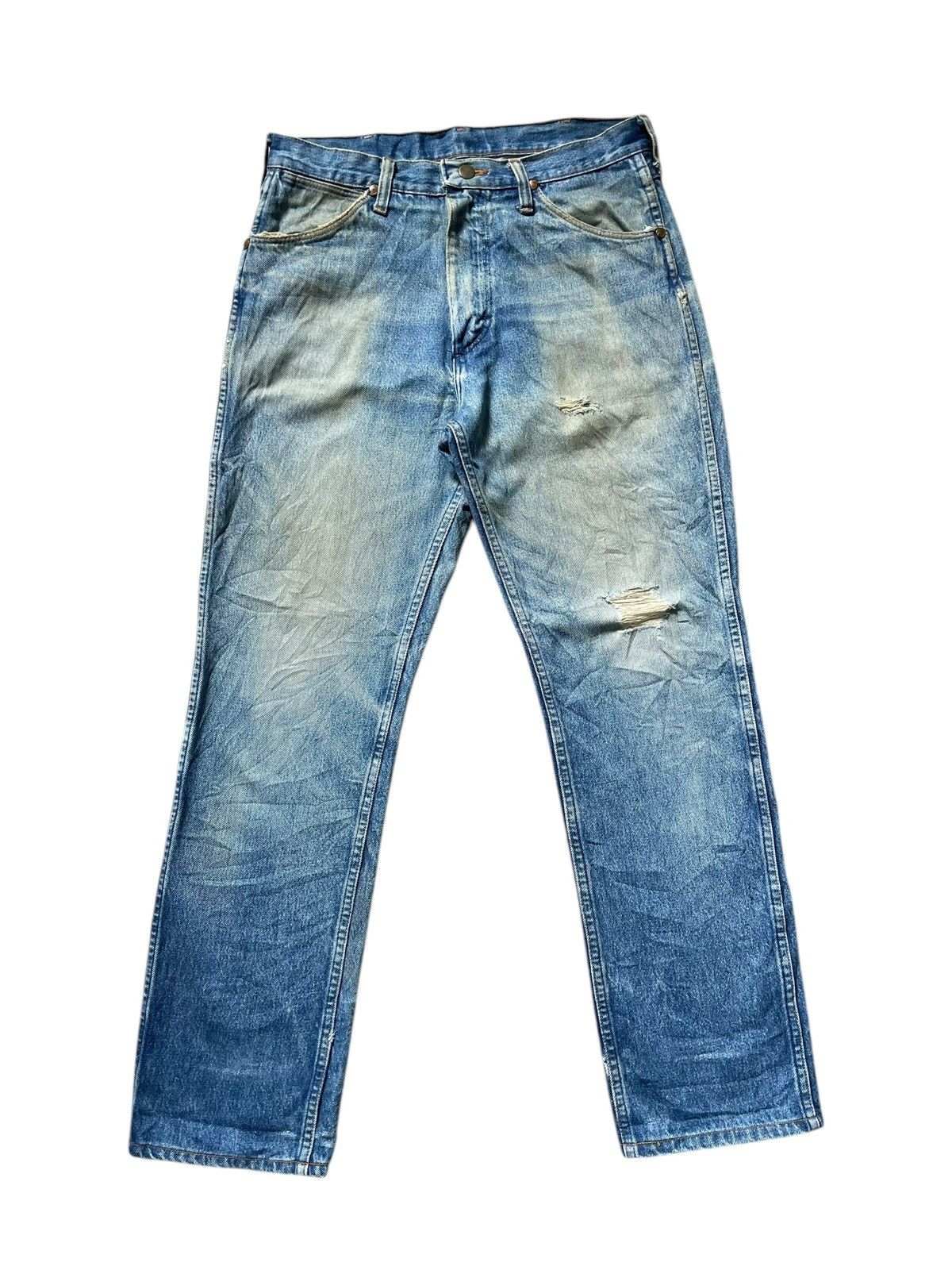 Vintage Vintage Wrangler Bluebell 60s Straight Fit Jeans Size US 32 / EU 48 - 1 Thumbnail