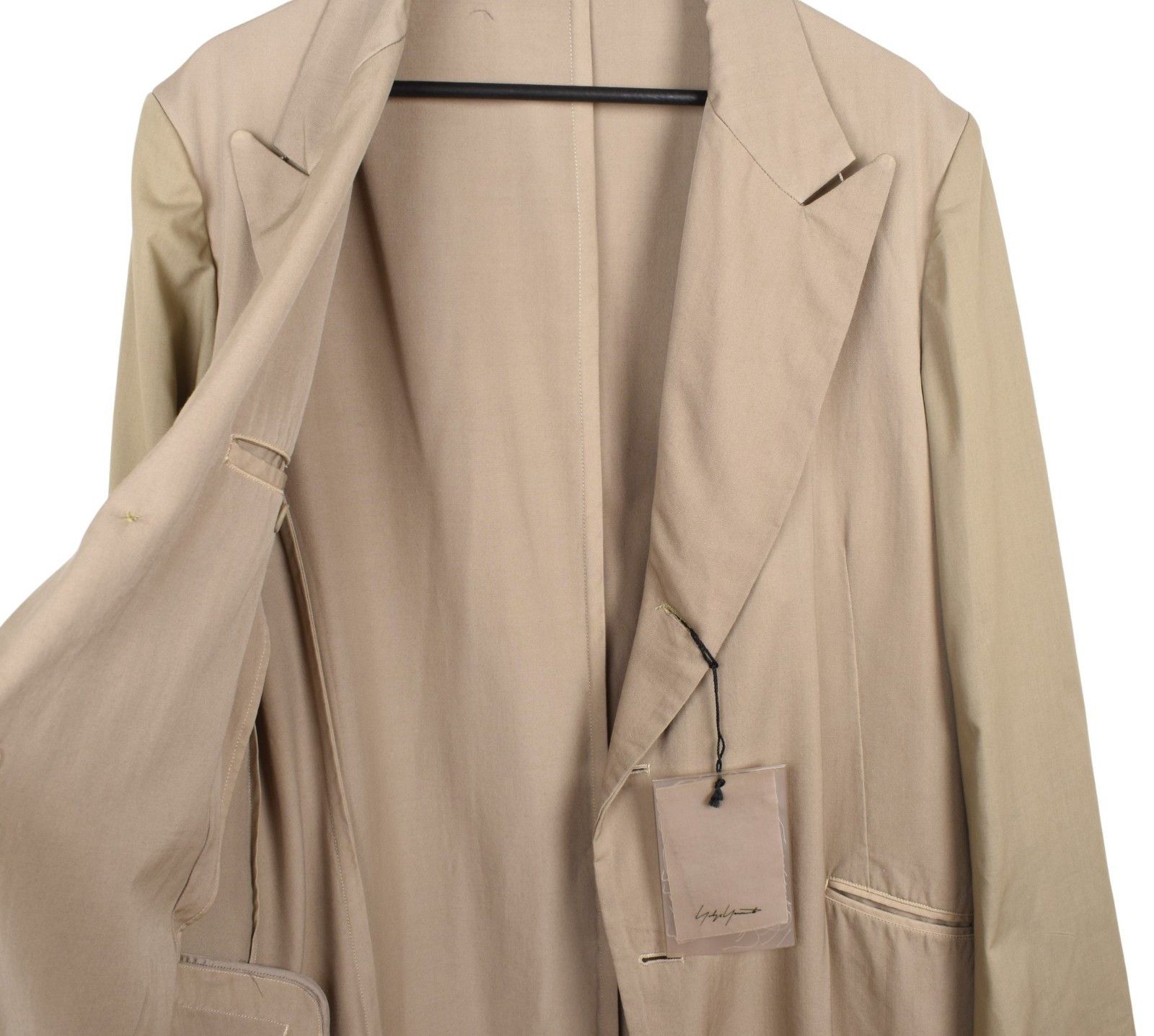 Yohji Yamamoto Yohji Yamamoto Pour Homme Men Coat Wide Sleeves Size Large Size US L / EU 52-54 / 3 - 6 Thumbnail
