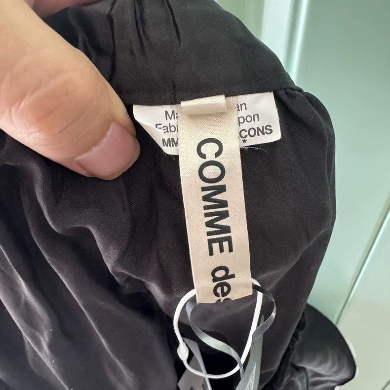 Comme des Garcons Comme des Garcons size XS Black and white stitching oversk Size 22" - 3 Thumbnail