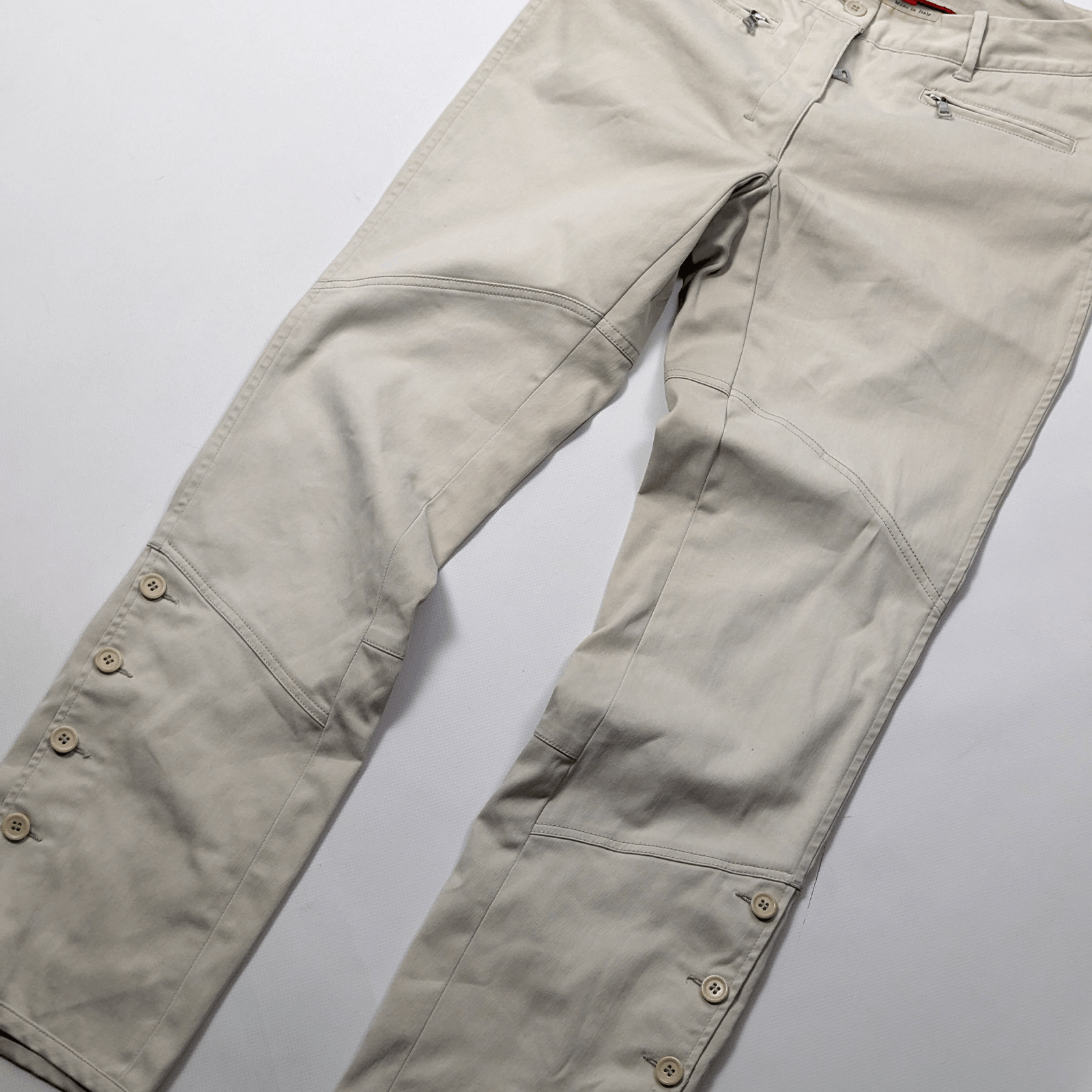 Prada Prada Sport Linea Rossa Vintage 00s Asymmetric PantsEU38/S-M Size 38" / US 16 / IT 52 - 6 Thumbnail