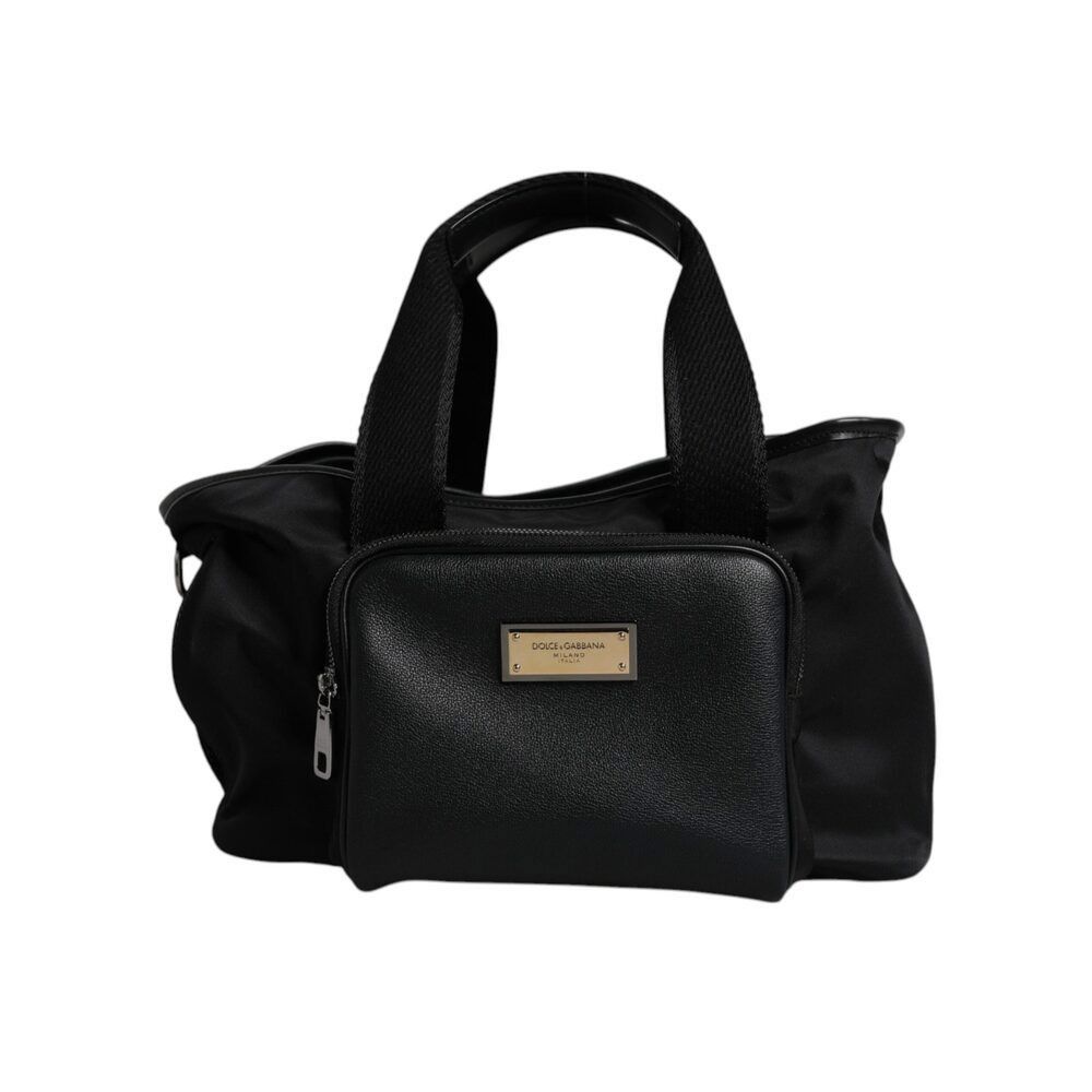 Dolce & Gabbana Dolce & Gabbana Black Shoulder Strap Pet Carry Logo Plaque B Size ONE SIZE - 1 Thumbnail