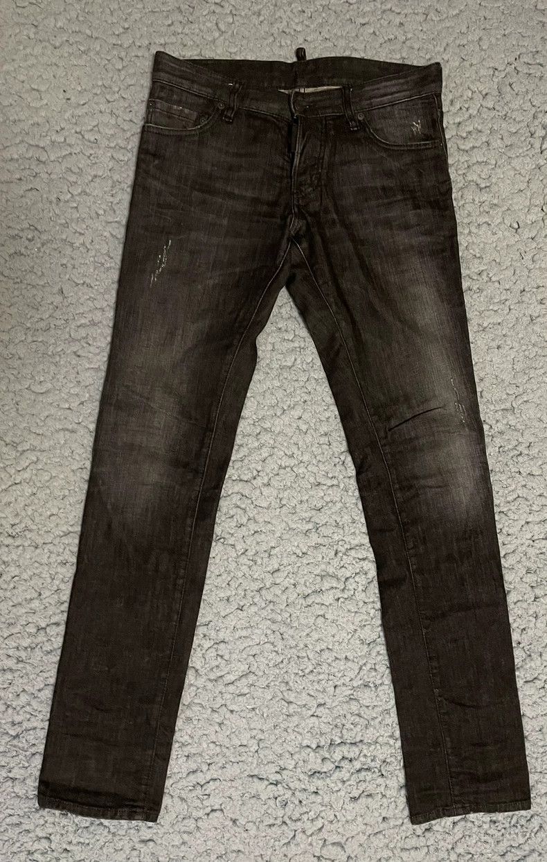 Dsquared2 Dsquared2 Black Gray Washed Jeans-yf Size US 36 / EU 52 - 1 Thumbnail