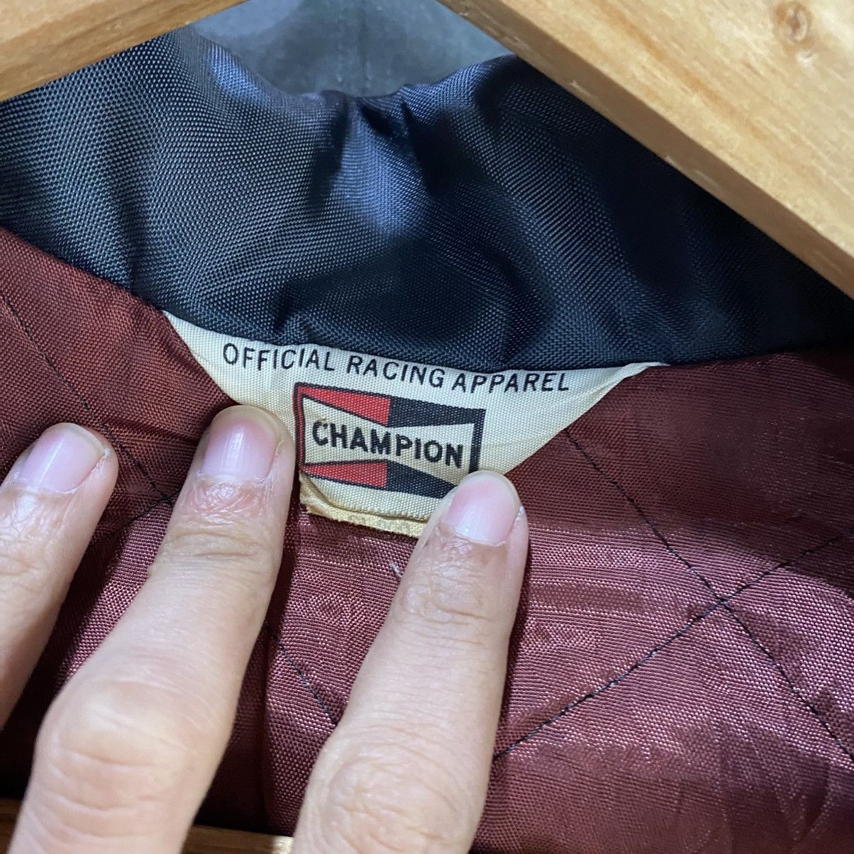 Champion Vintage 70s CHAMPION Spark Plugs NASCAR Jacket Size US L / EU 52-54 / 3 - 13 Thumbnail