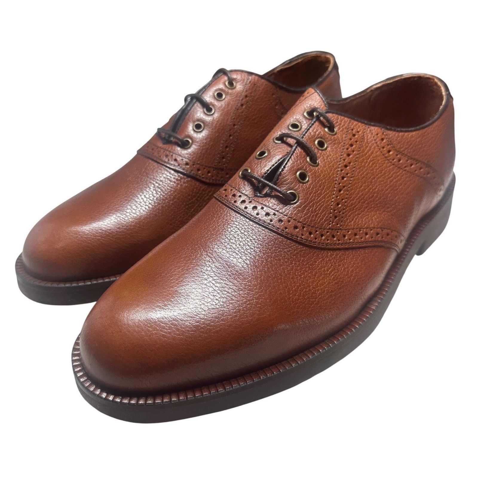 Duck Head Duck Head Steadman Oxford Mens 13 Brown NEW Leather Shoes Size US 13 / EU 46 - 1 Thumbnail