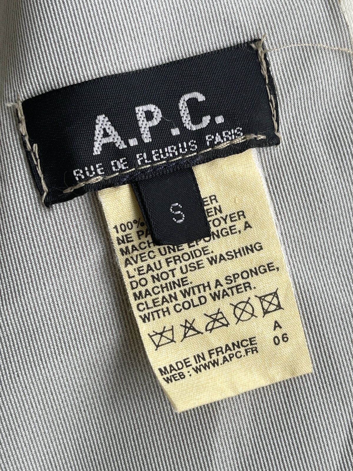 A.P.C. A.P.C Polyester Rain Jacket Size S / US 4 / IT 40 - 6 Thumbnail