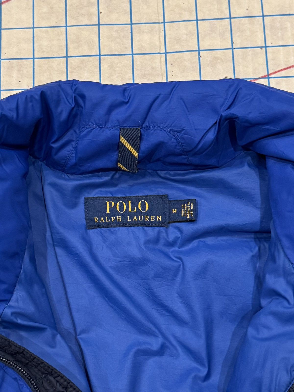 Polo Ralph Lauren Polo Ralph Lauren Puffer Jacket Full Zip Mens Medium Blue Size US M / EU 48-50 / 2 - 5 Thumbnail