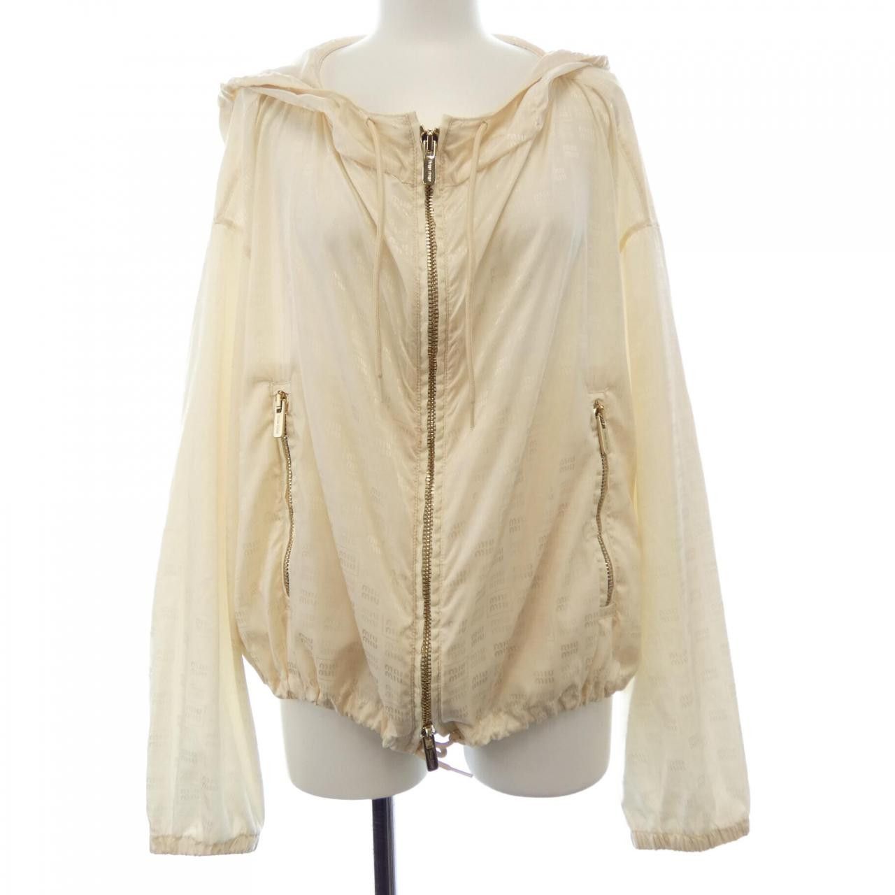 Miu Miu Miu Miu Miu Miu ML945 S232 1VH5 Econyl Blouson Plastic / Synthetic Outerwear ML945 S232 1VH5 DUTY FREE for USA Size ONE SIZE - 1 Thumbnail