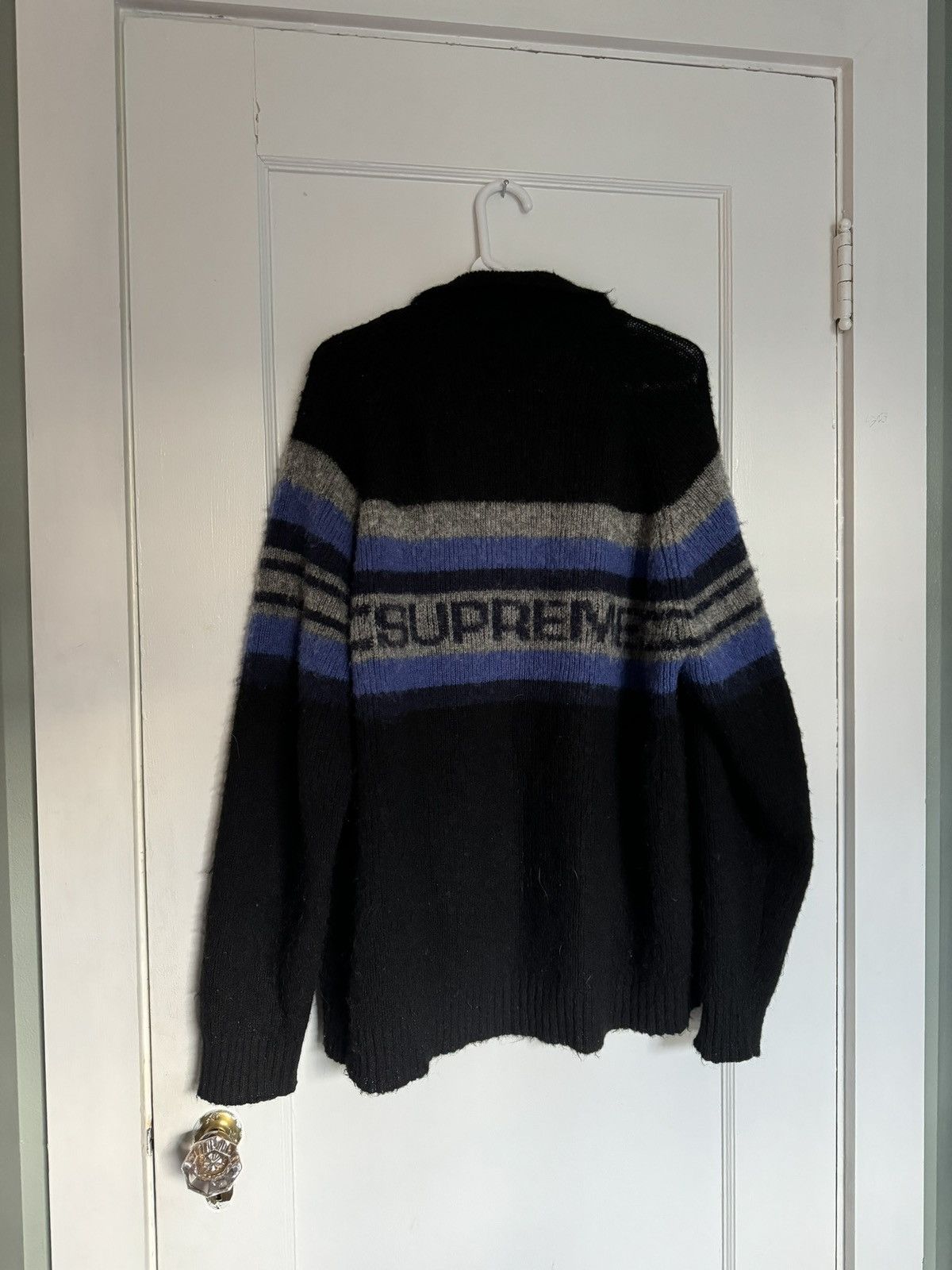 Supreme Brushed wool knit w/ zipper Size US XL / EU 56 / 4 - 2 Thumbnail