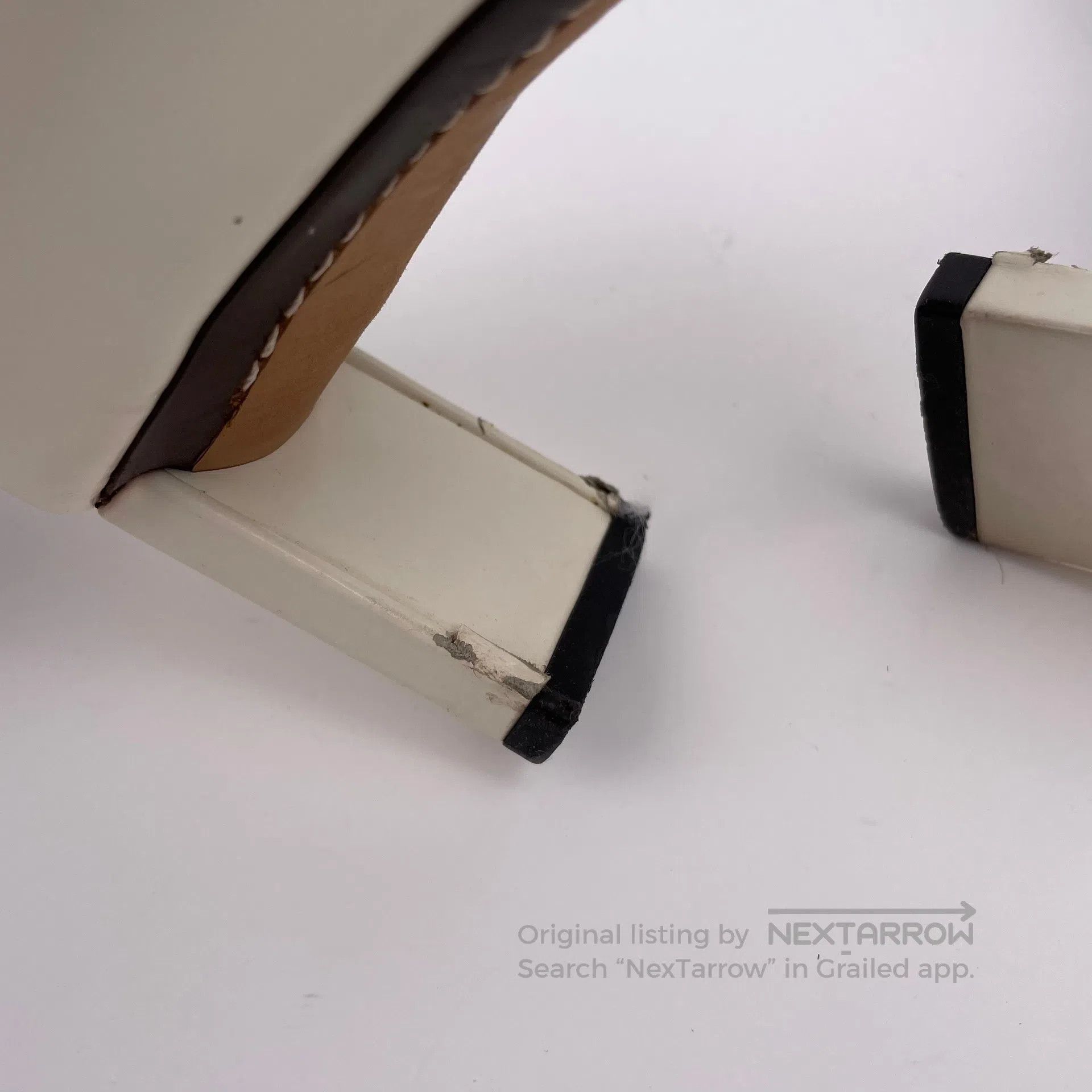 Louis Vuitton Louis Vuitton White Bow Decorated Diamond-Studded Pointed Size US 5.5 / IT 35.5 - 6 Thumbnail