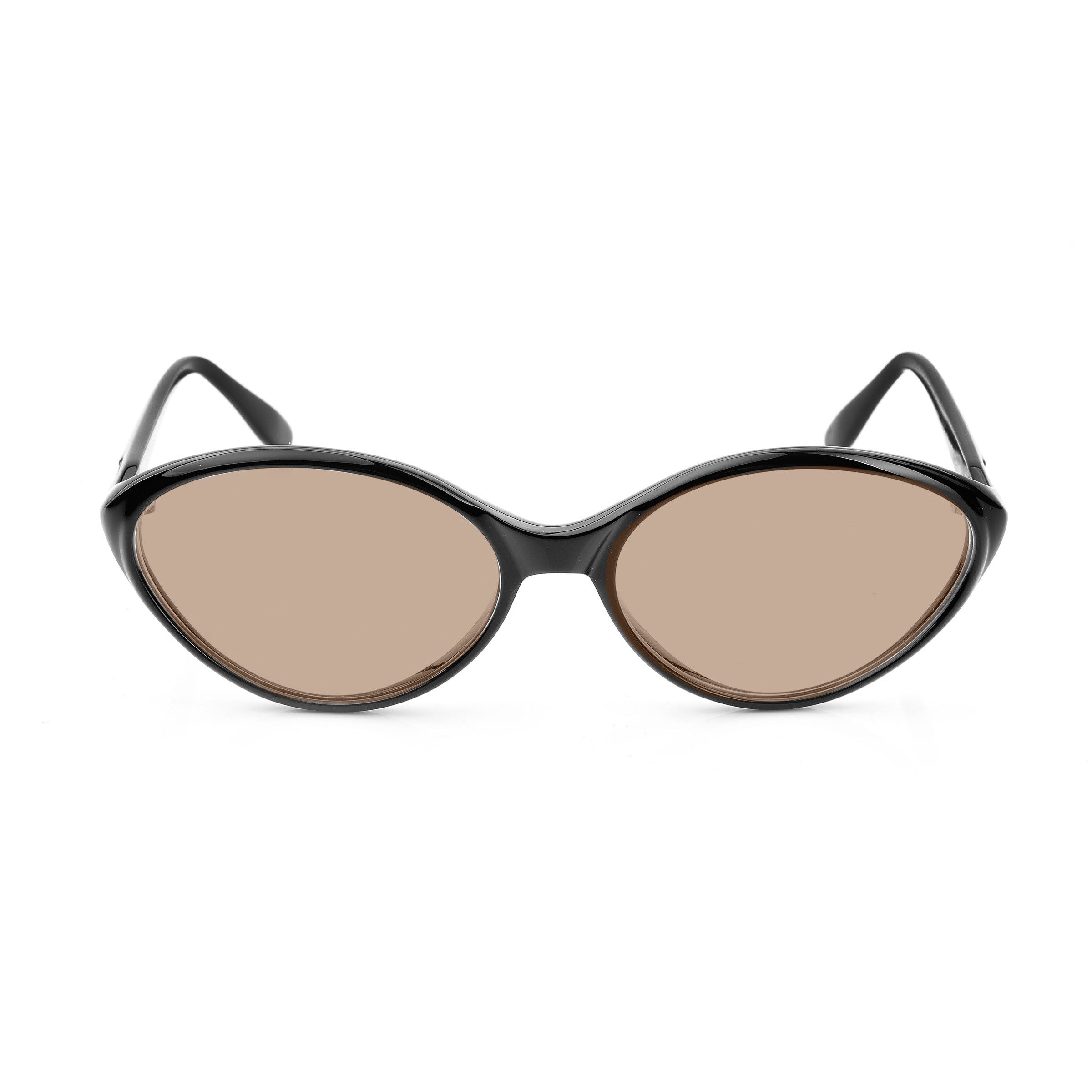 Gianfranco Ferre Gianfranco Ferre '90s Black & Gold Oval Sunglasses Size ONE SIZE - 3 Thumbnail