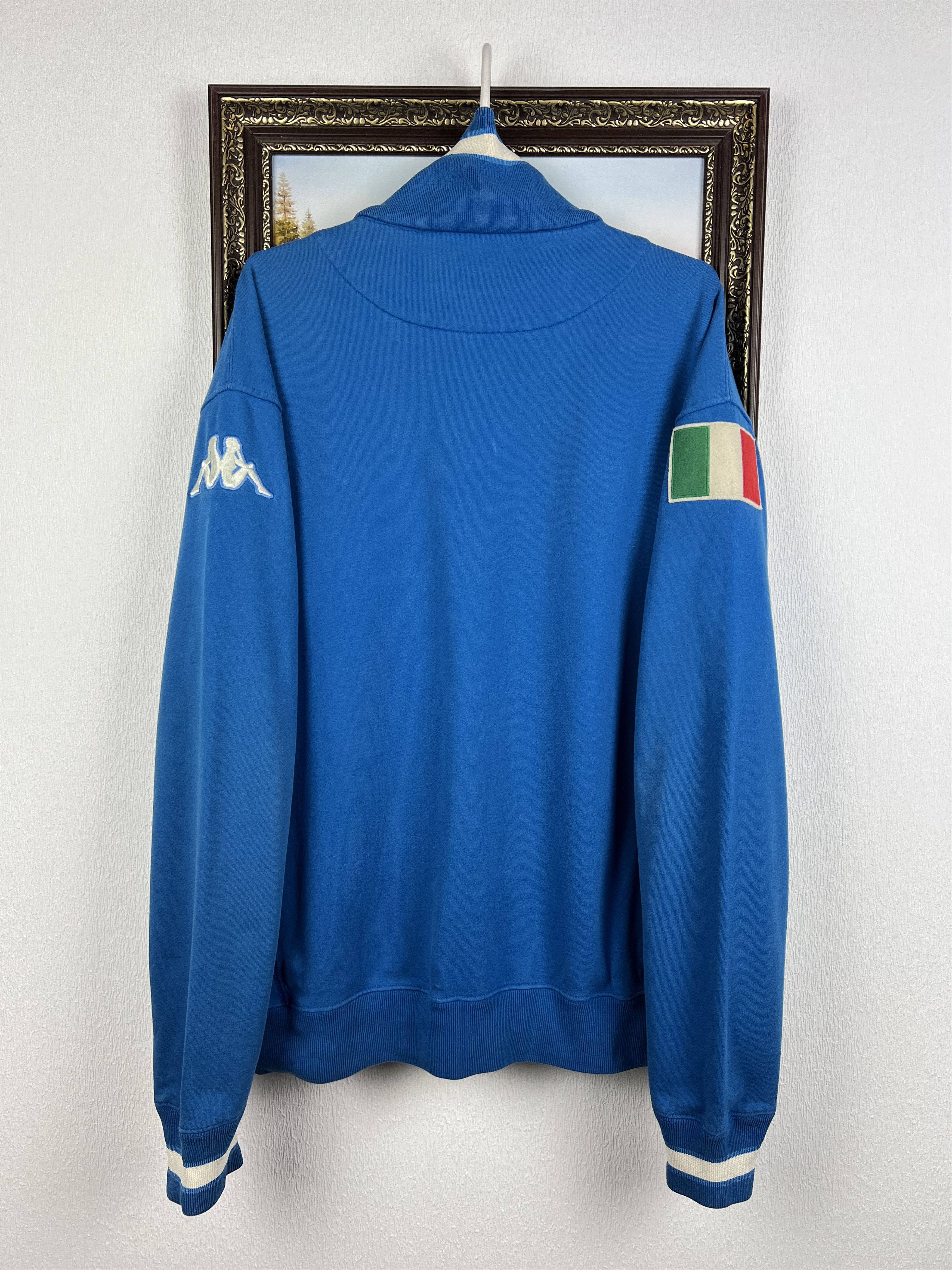 Kappa Vintage 2000's Kappa Italy Football Jacket Soccer Track Top Size US XL / EU 56 / 4 - 10 Thumbnail