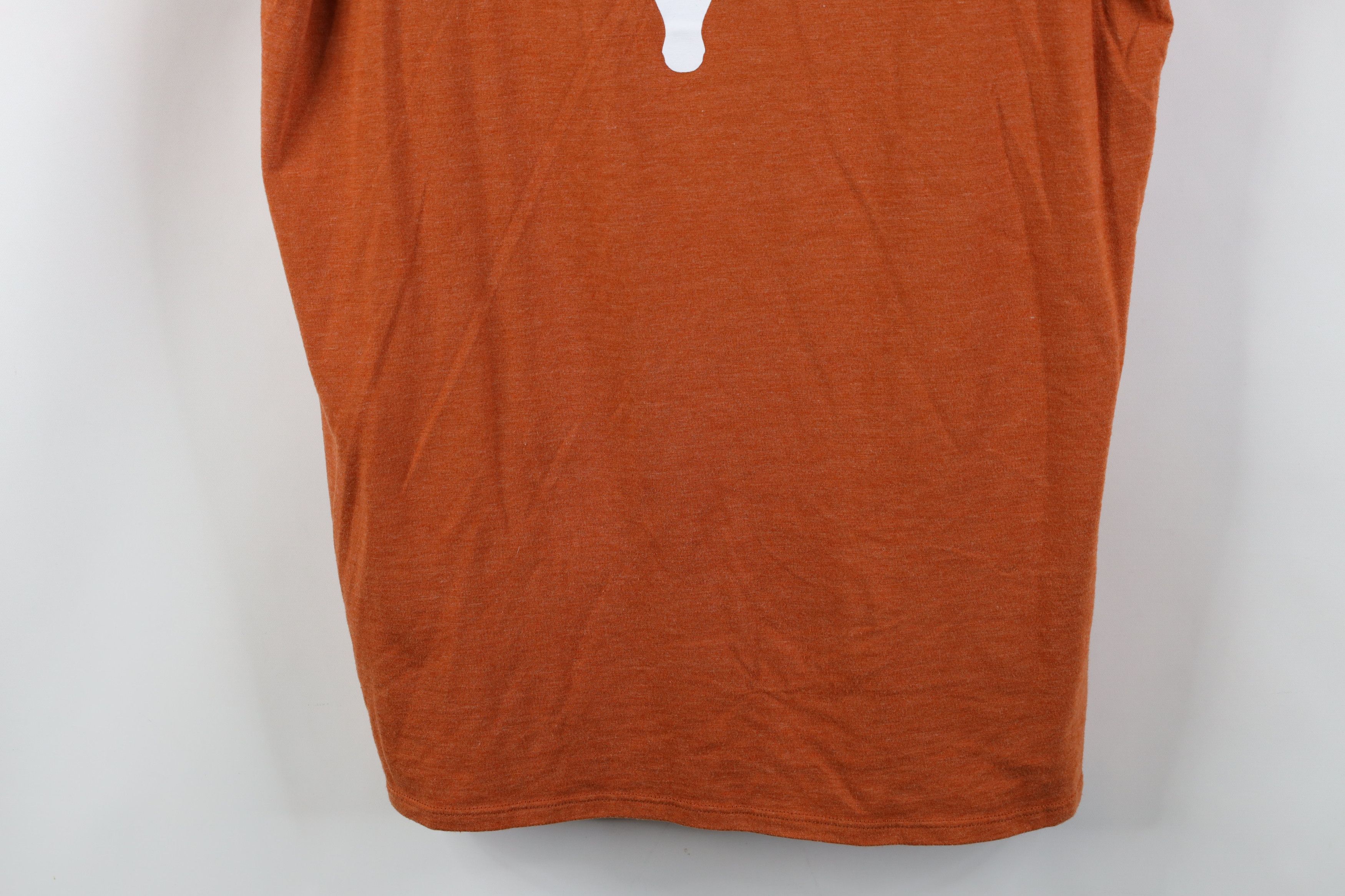 Nike Nike Athletic Cut University of Texas Hook Em V-Neck T-Shirt Size XL / US 12-14 / IT 48-50 - 3 Thumbnail