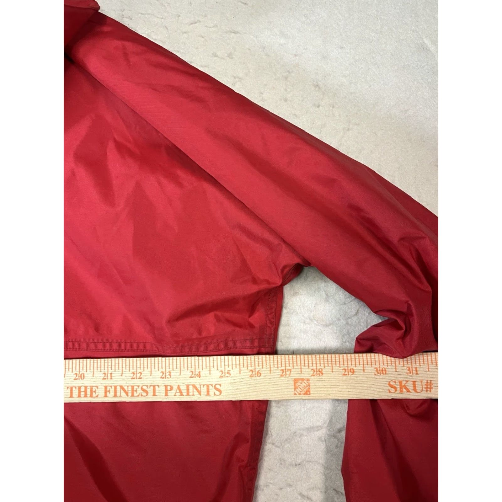 Nautica WEST MARINE 100% Nylon RED HOODED MEN'S XL Waterproof Jacket Rain Coat Men XL Red Nylon West Marine Nautical Gear Size US XL / EU 56 / 4 - 3 Thumbnail
