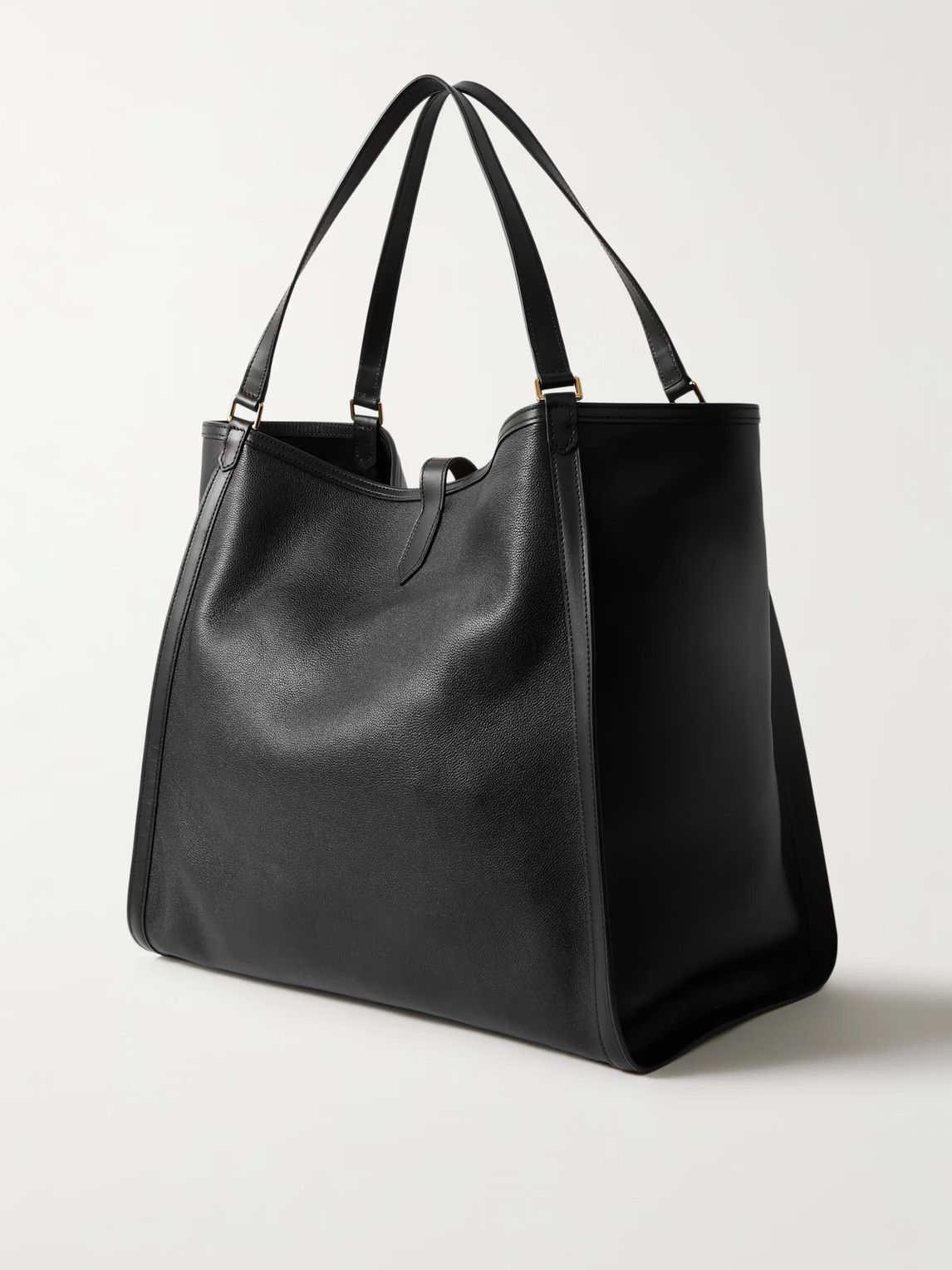 Tom Ford o1loc1c0325 H0574 Size: OS / Leather Tote Bag in Black Size ONE SIZE - 3 Thumbnail