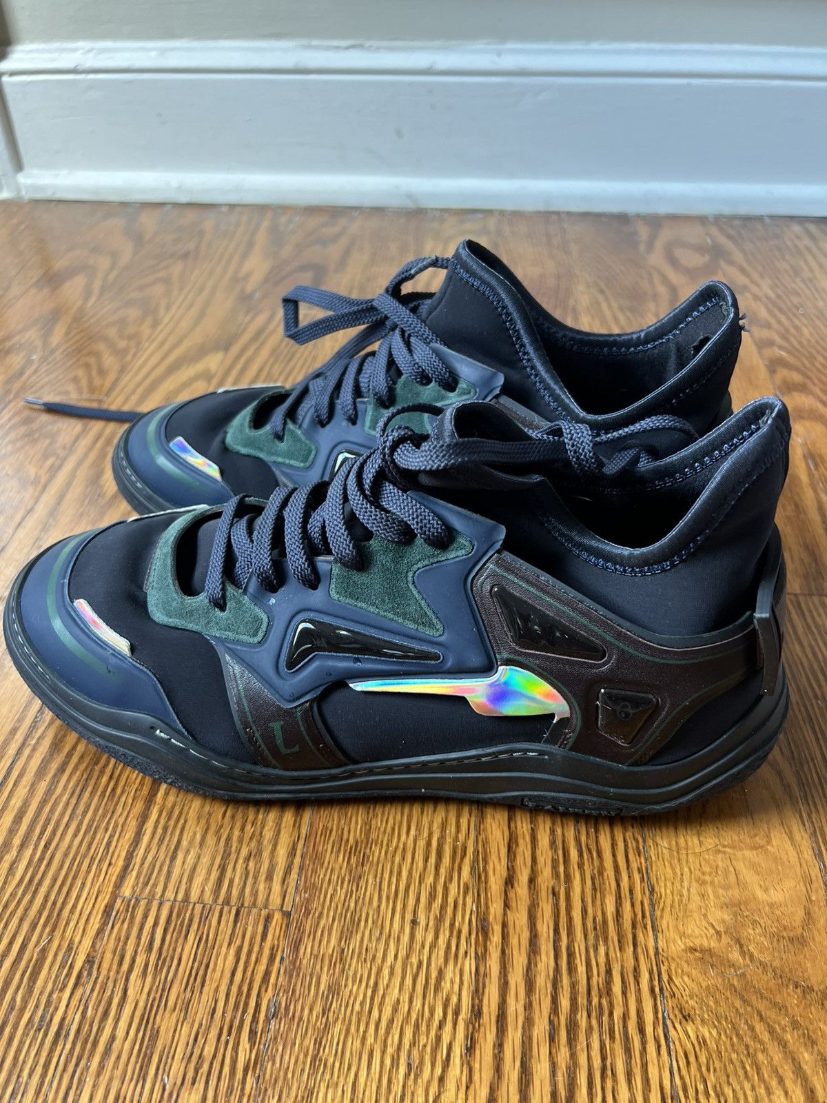 Lanvin RARE Lanvin Neoprene Sneakers Size US 8.5 / EU 41-42 - 3 Thumbnail