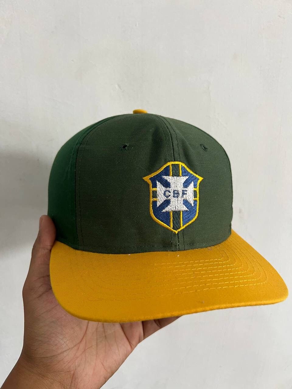 Vintage CBF Brazil Embroidered Hat Size ONE SIZE - 6 Thumbnail