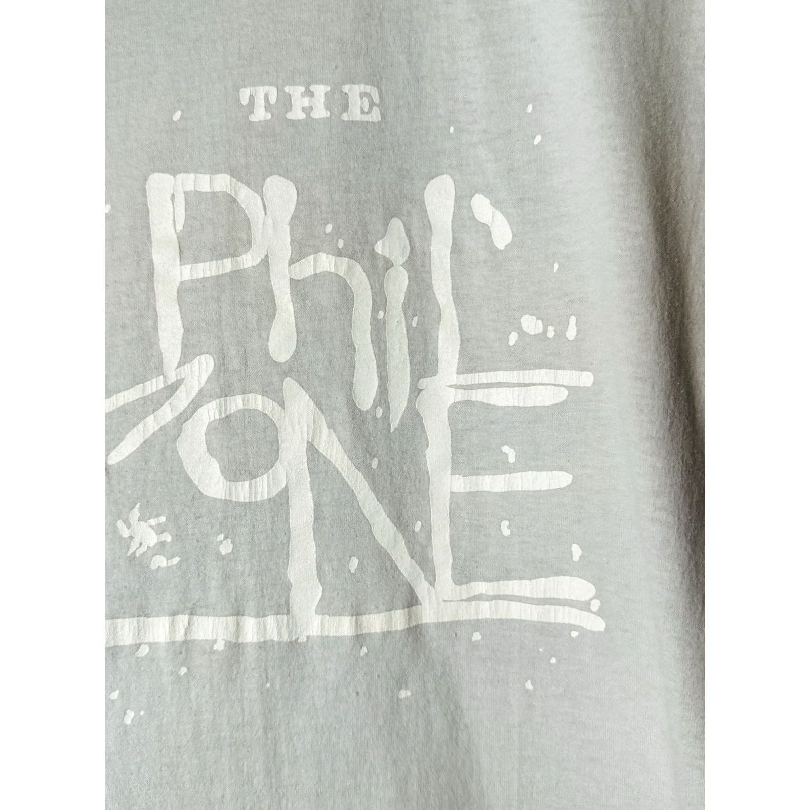 Hanes VINTAGE Grateful Dead Phil Zone T Shirt USA Hanes 50/50 Large Crew Neck Short Sleeve Gray Mens 80s Band Music 1980s Size US L / EU 52-54 / 3 - 3 Thumbnail