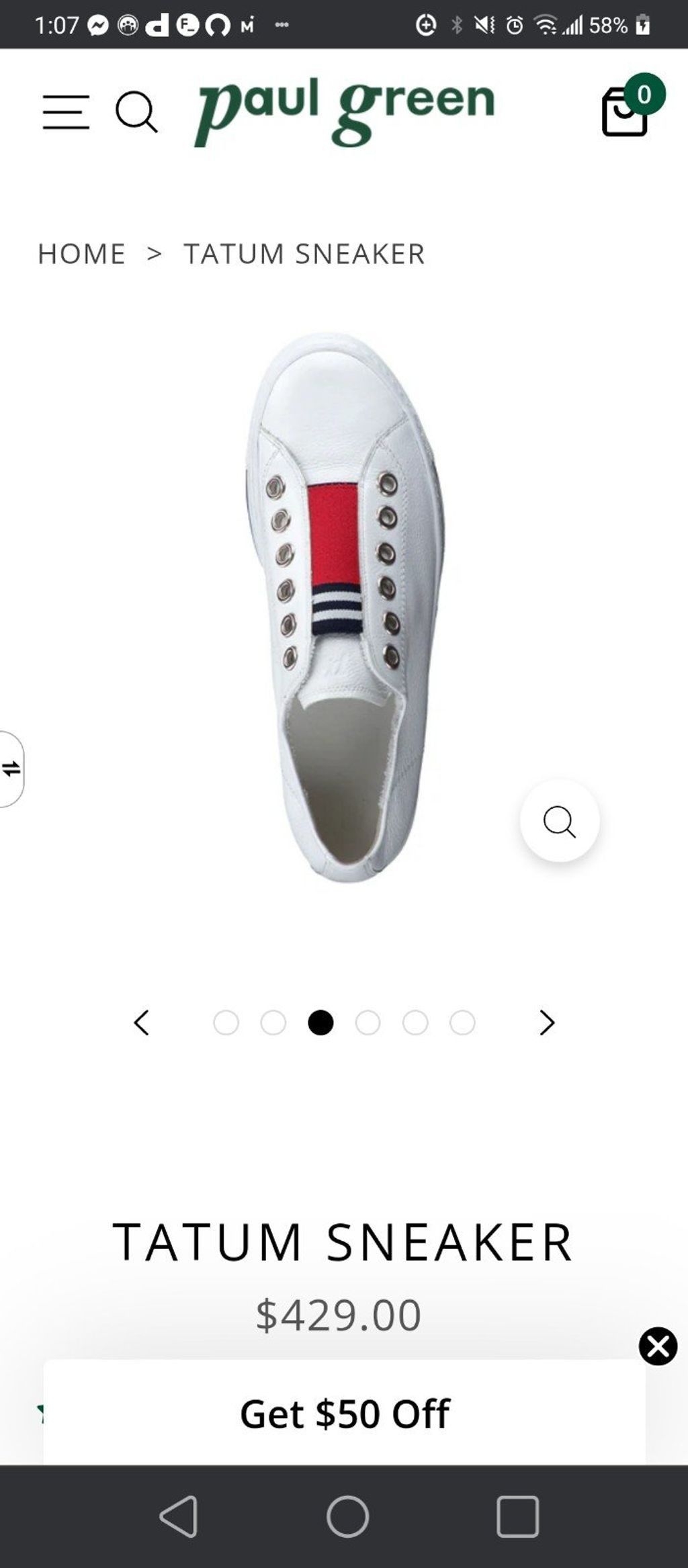 Other Paul Green Tatum Sneakers Size 8.5 Size US 8.5 / IT 38.5 - 5 Thumbnail