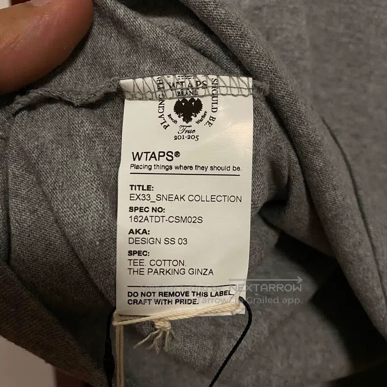 Wtaps Wtaps Short-sleeve T-shirt Size US L / EU 52-54 / 3 - 9 Thumbnail