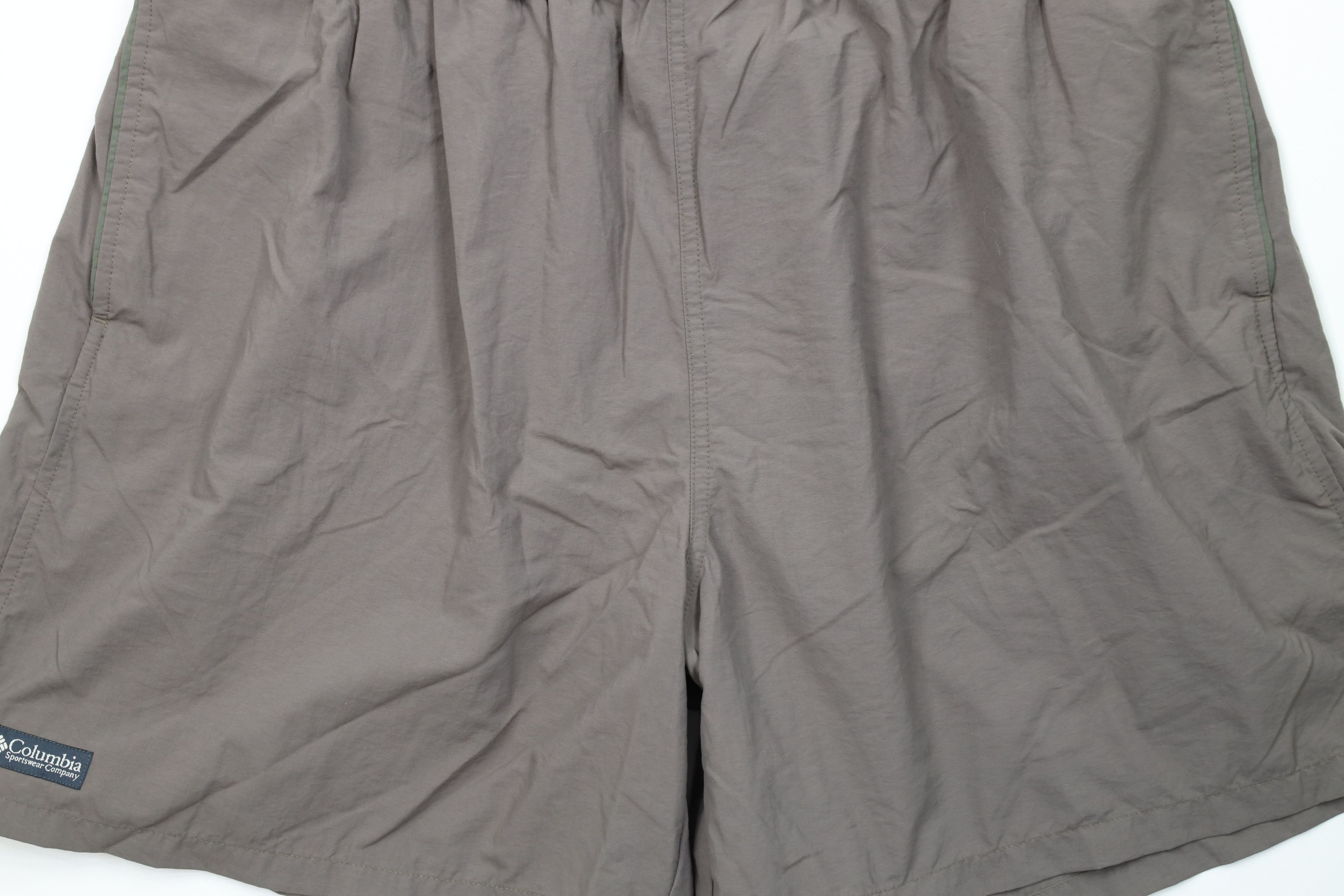 Columbia Vintage 90s Columbia Box Logo Belted Lined Trekking Shorts Size US 36 / EU 52 - 3 Thumbnail