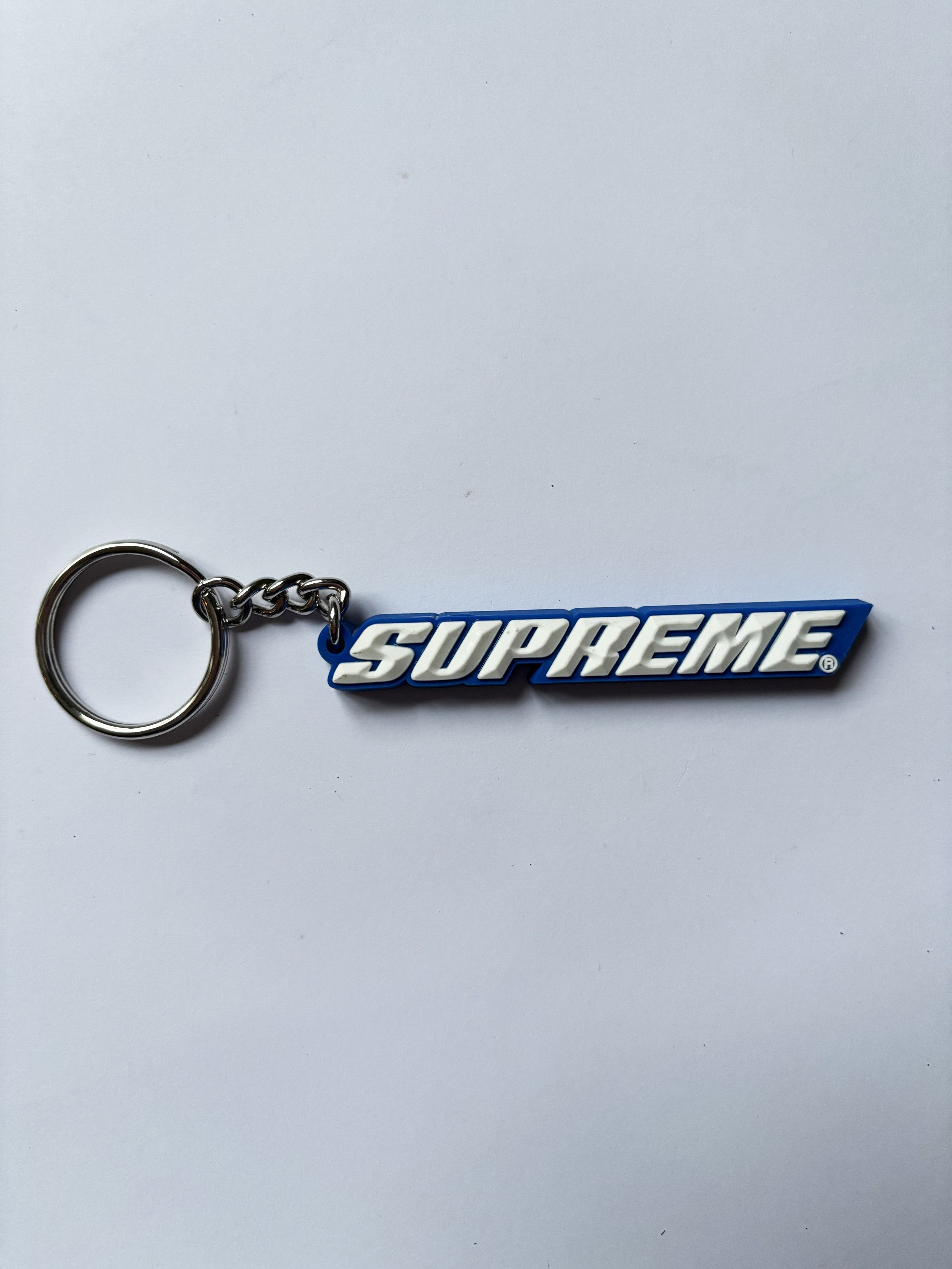Supreme ⚡️QUICK SALE Supreme Keychain Text SS18 Blue Size ONE SIZE - 2 Thumbnail